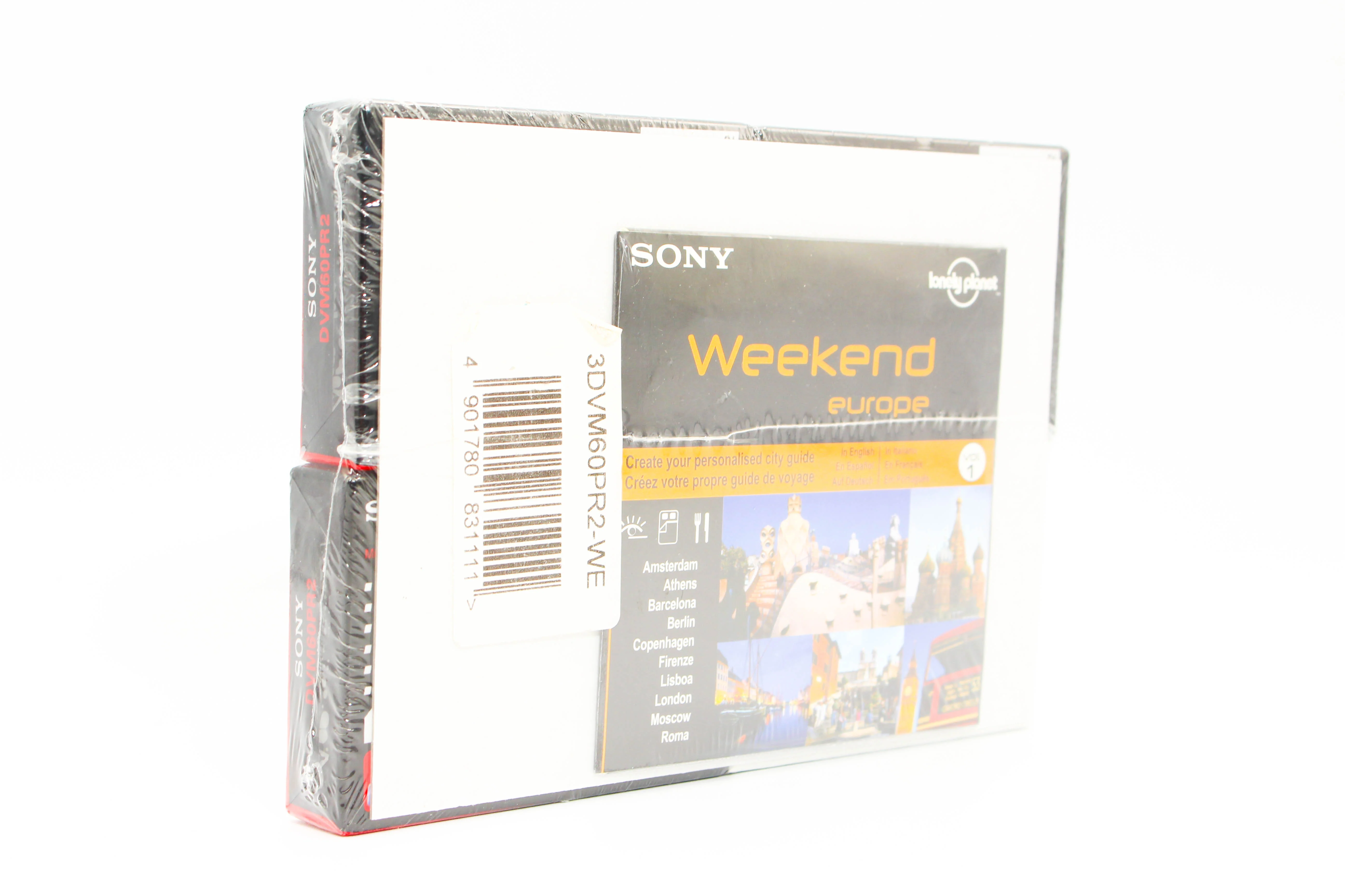 Sony DVM60PR2 MiniDV Premium Digital Video Cassette Tape 3 Pack with CD-ROM Lonely Planet Edition - Brand New - Image 2