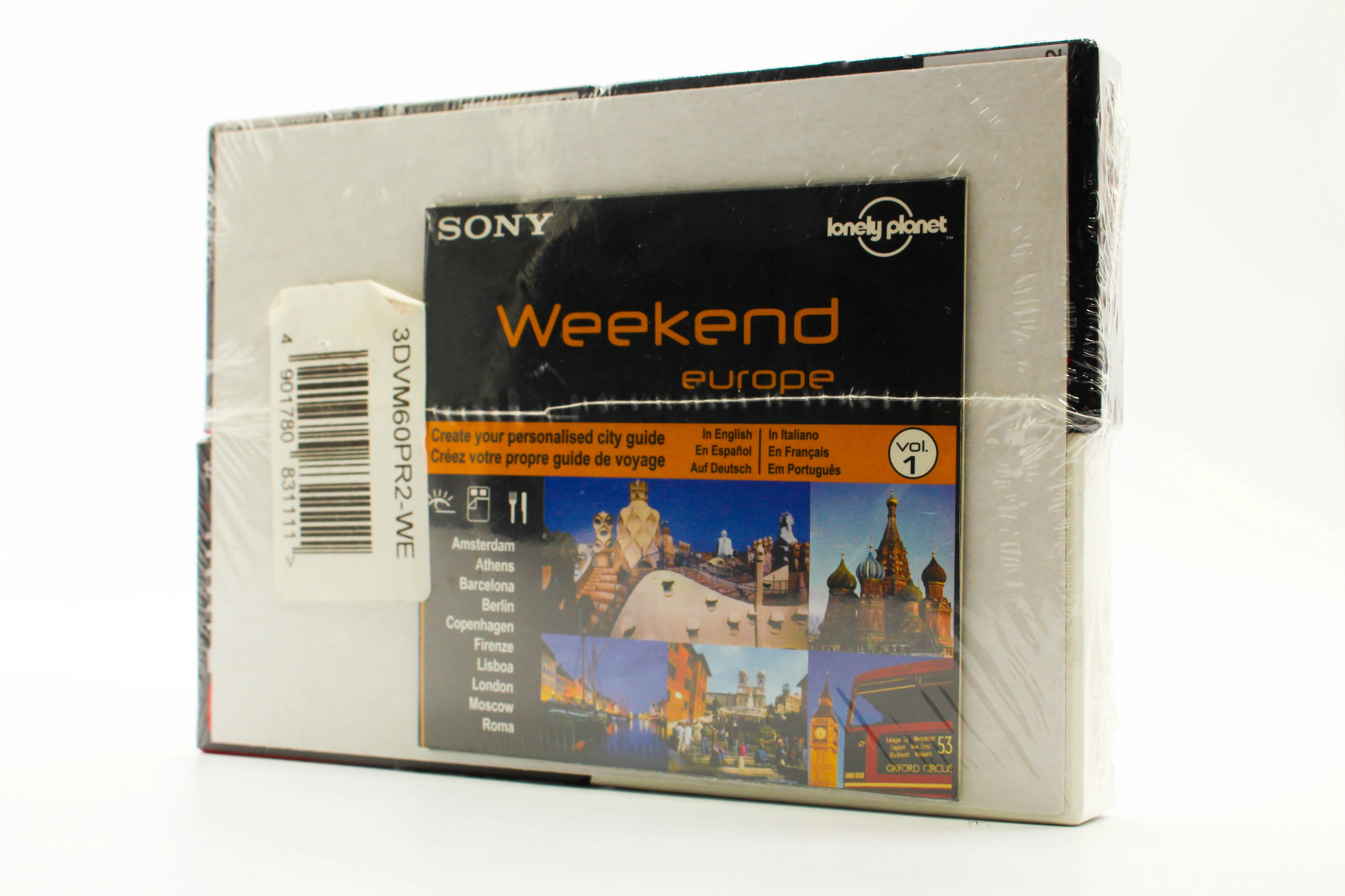 Sony DVM60PR2 MiniDV Premium Digital Video Cassette Tape 3 Pack with CD-ROM Lonely Planet Edition - Brand New - Image 3