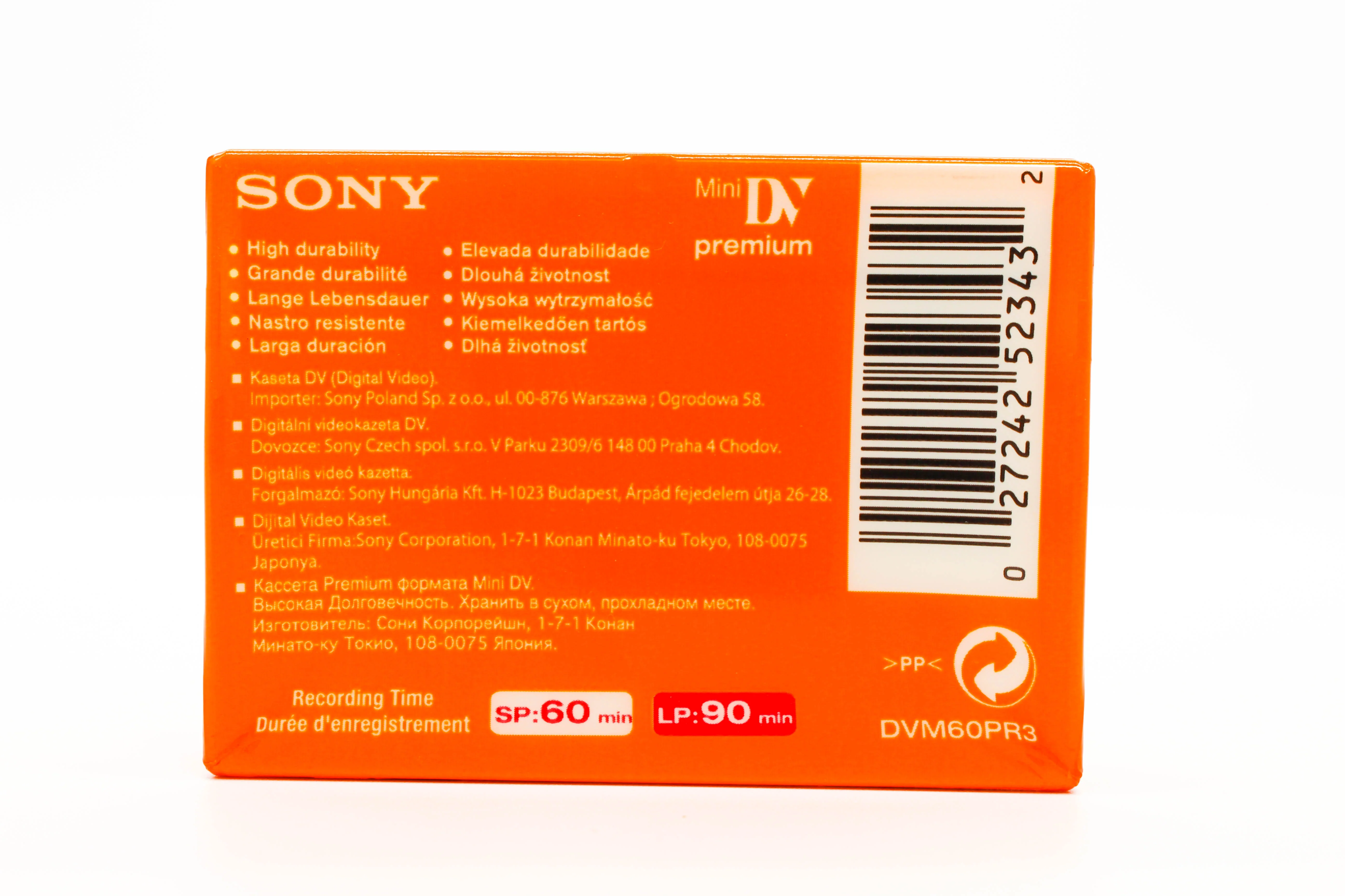Sony DVM60PR3 MiniDV Premium Digital Video Cassette Tape 5 Pack - Brand New - Image 4