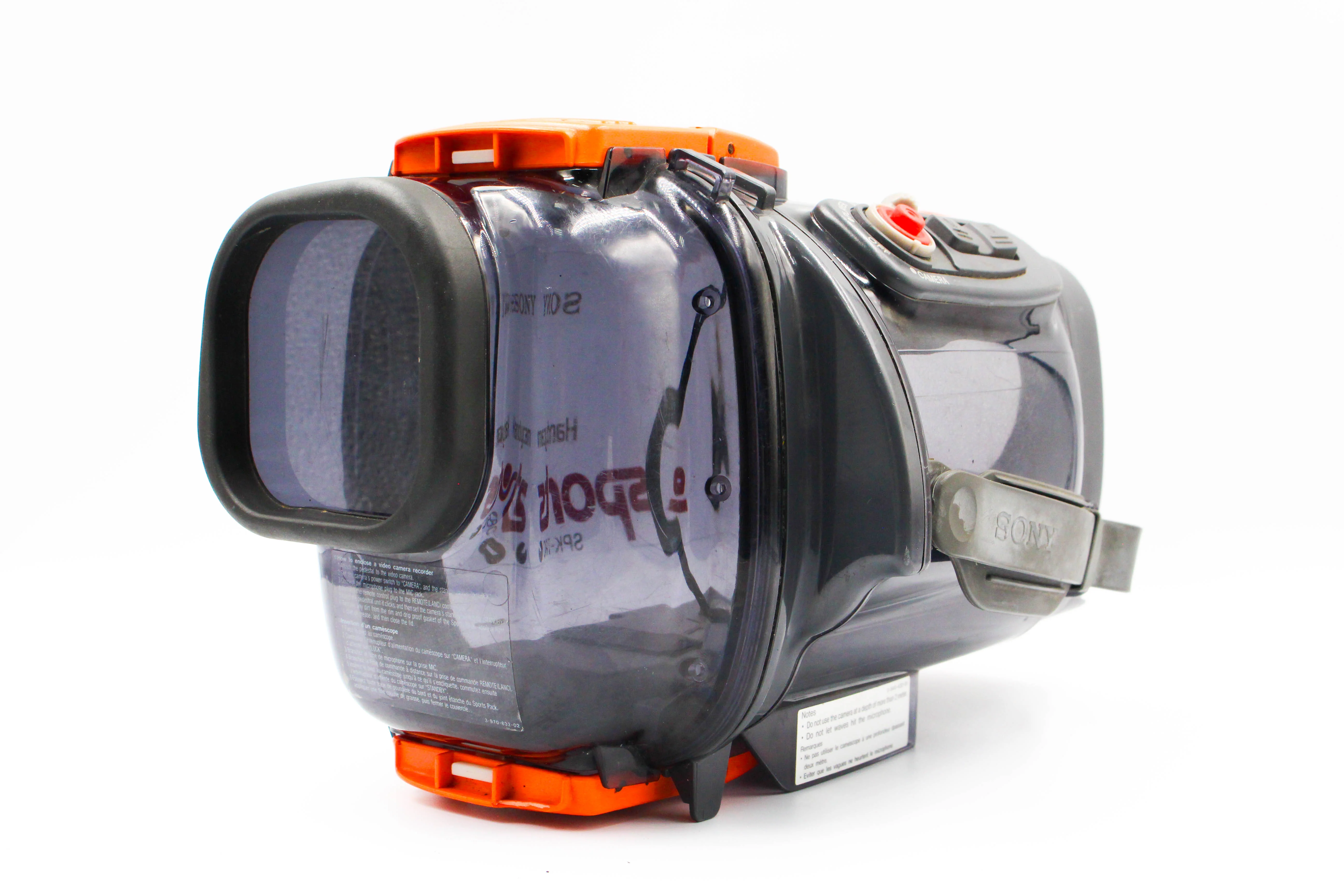 Sony Handycam Sports Pack SPK-TRC Waterproof Lanc Control Underwater Housing For Camcorder- Tested Excellent - Image 5