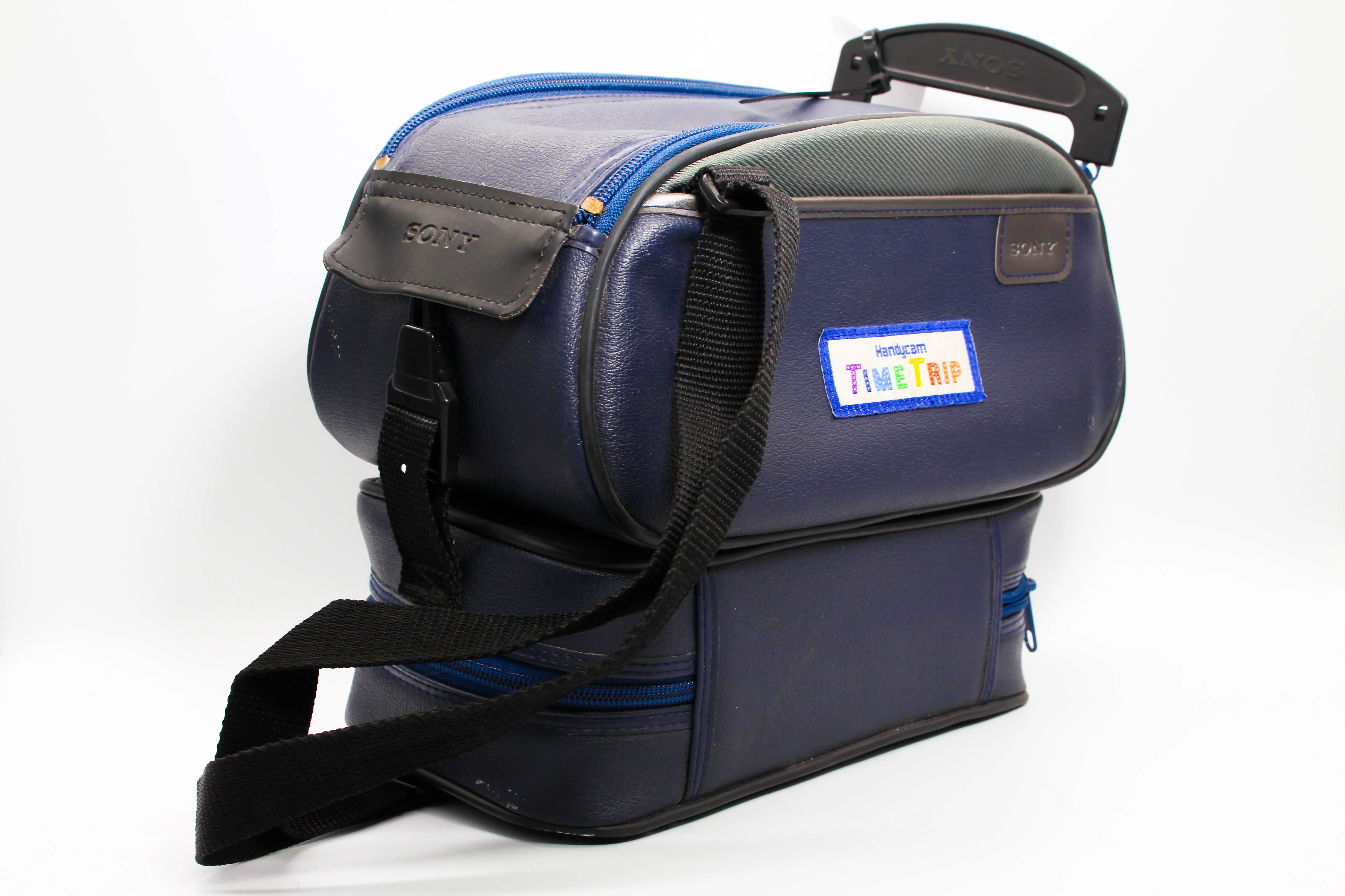 Sony Handycam TimeTrip Camera Camcorder Bag Case Backpack - Excellent Rare - Image 3