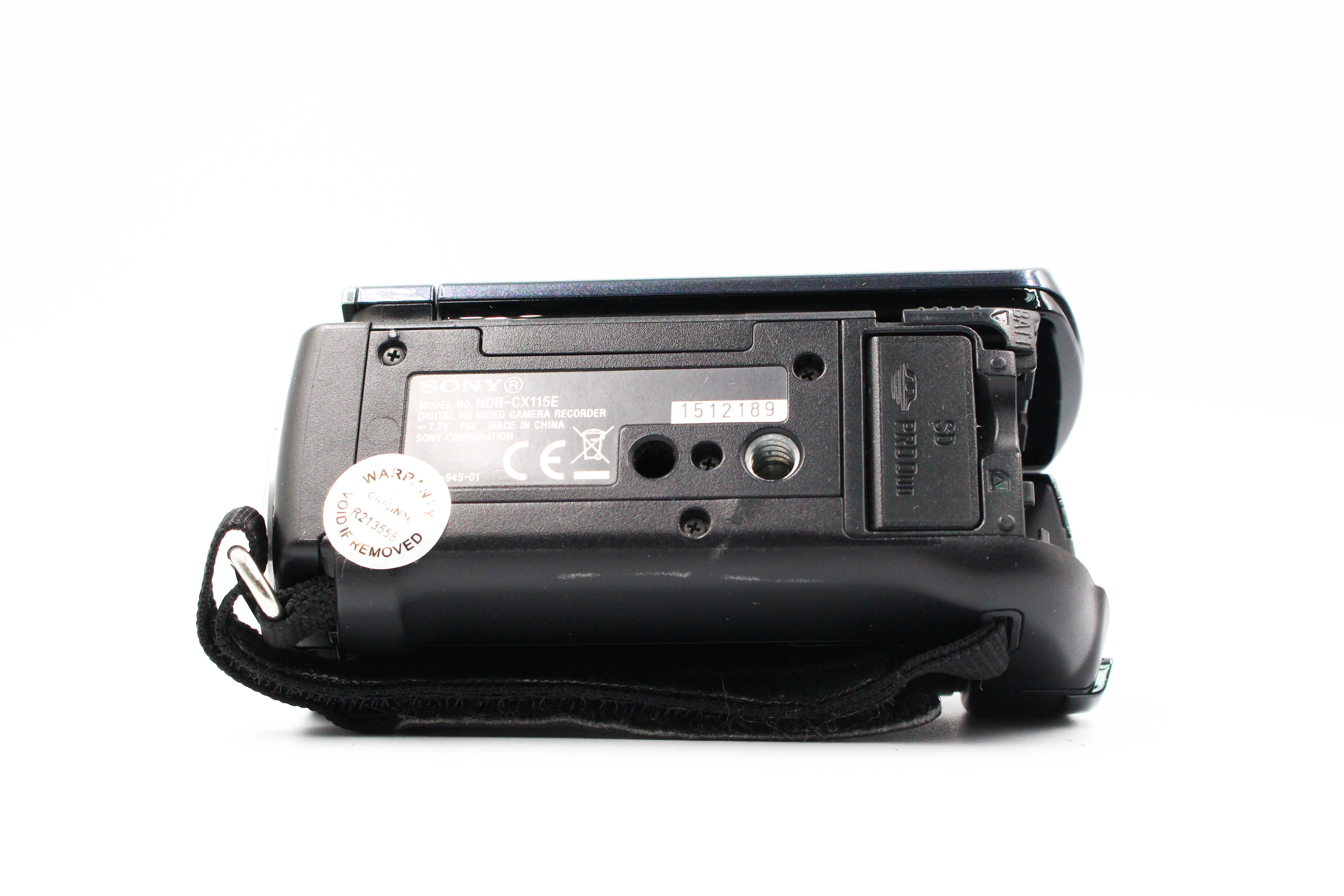Sony HDR-CX115 HD AVC SD Card Digital Video Camera Camcorder - Tested Bundle Excellent - Image 7