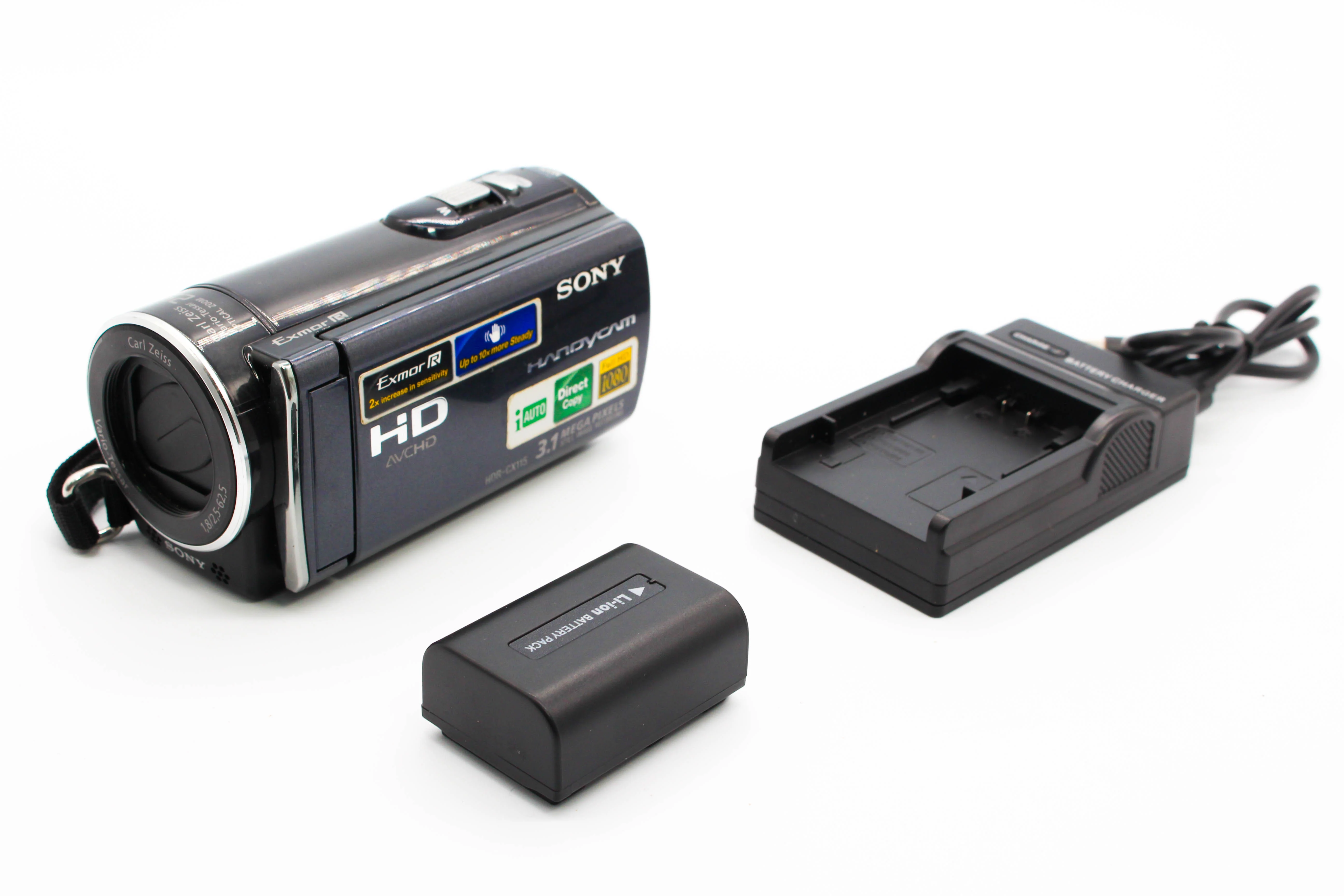 Sony HDR-CX115 HD SD Card Video Handycam Camcorder Camera - Tested Bundle Excellent - Image 10
