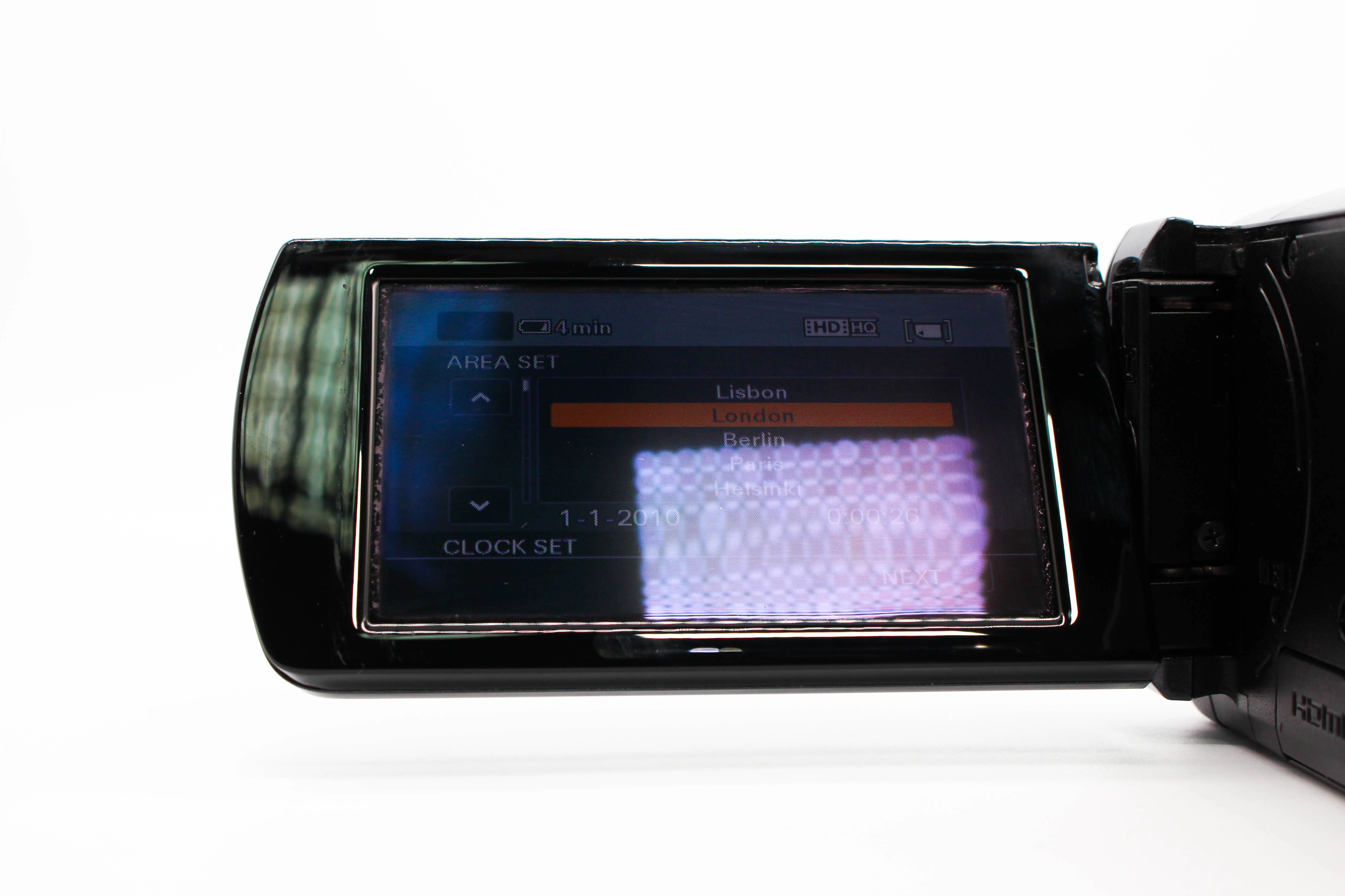 Sony HDR-CX115 HD SD Card Video Handycam Camcorder Camera - Tested Bundle Excellent - Image 5