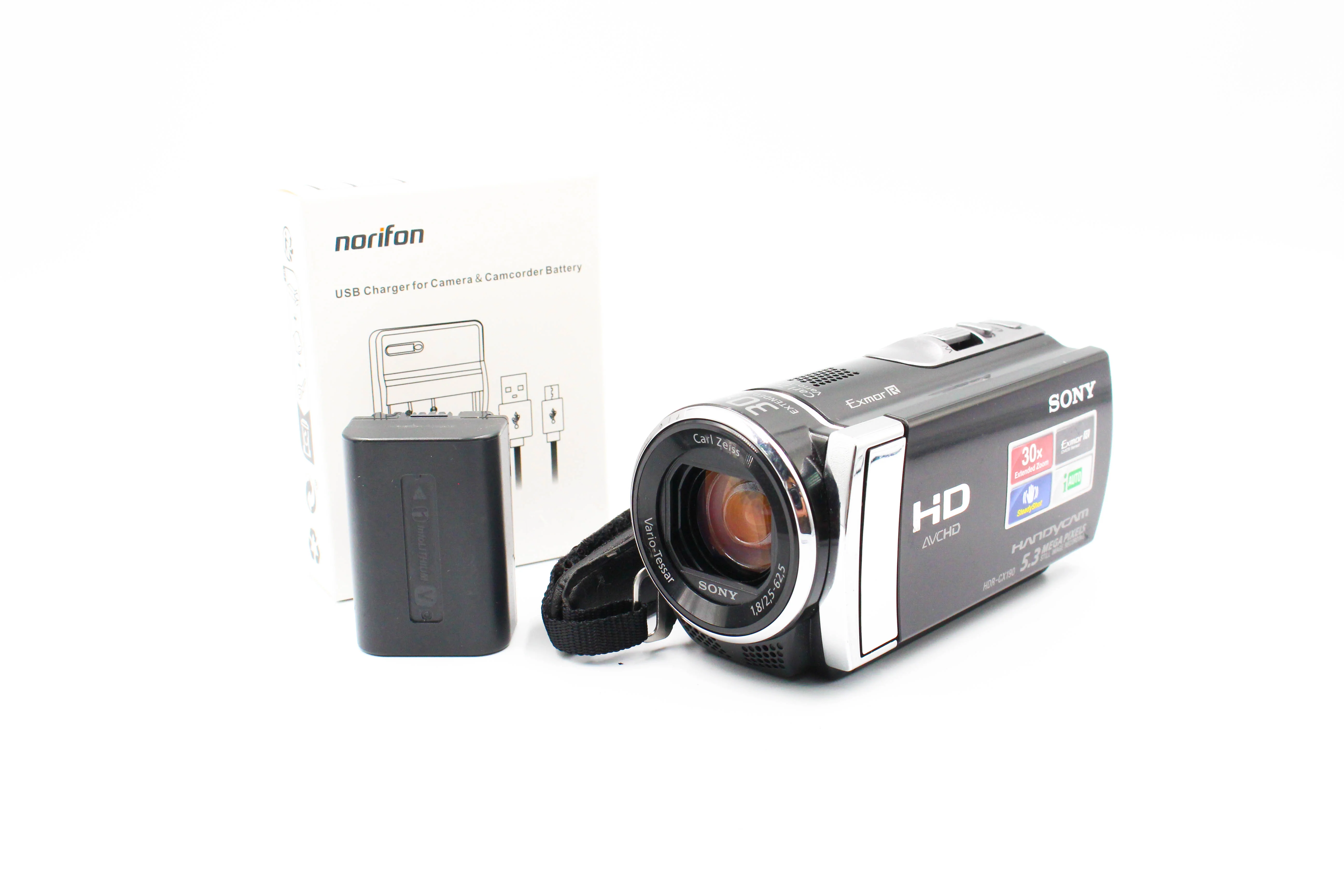 Sony HDR-CX190E Camcorder Digital Video Camera - Image 2