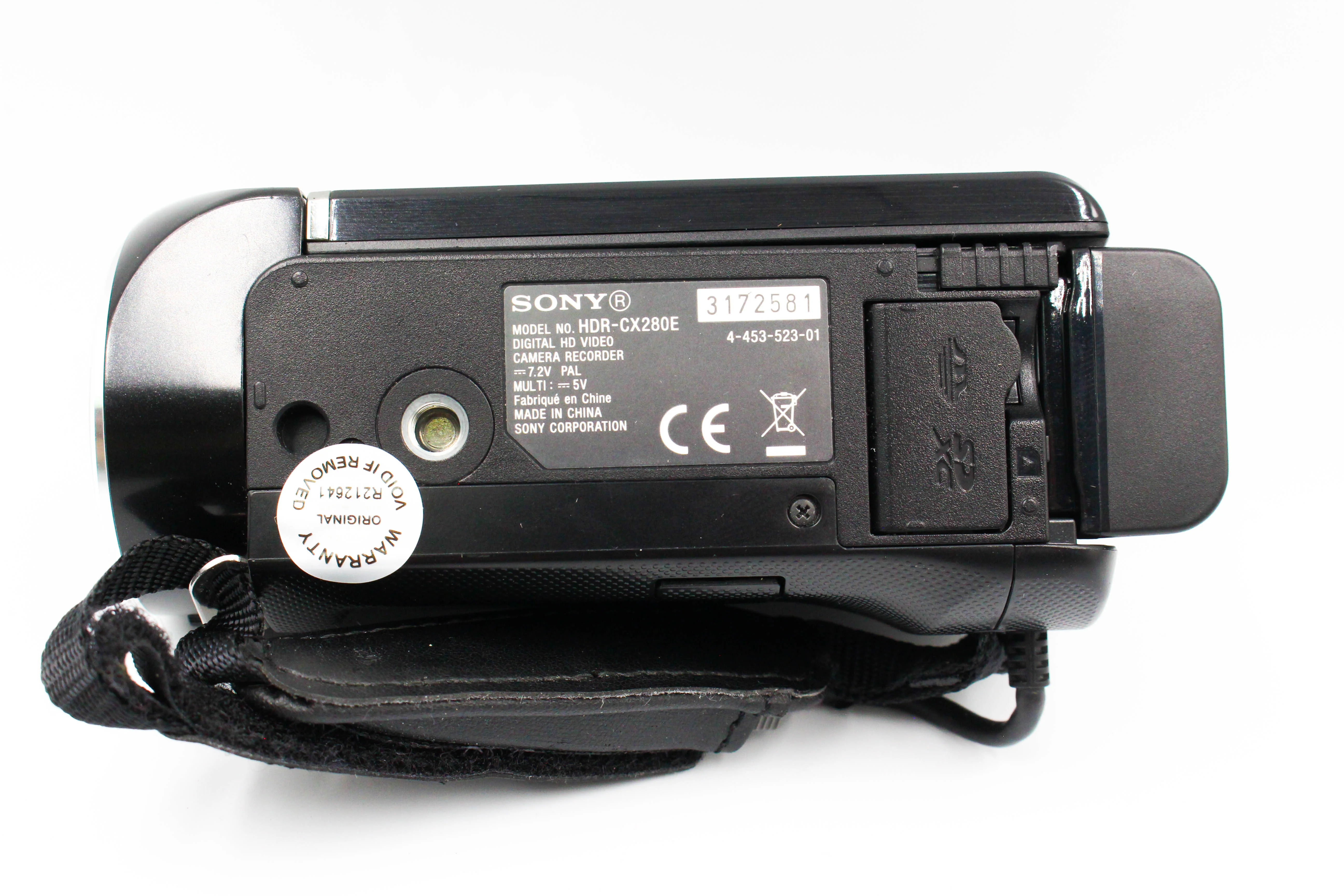 Sony HDR-CX280E HD SC Card Digital Video Camera Camcorder - Image 10