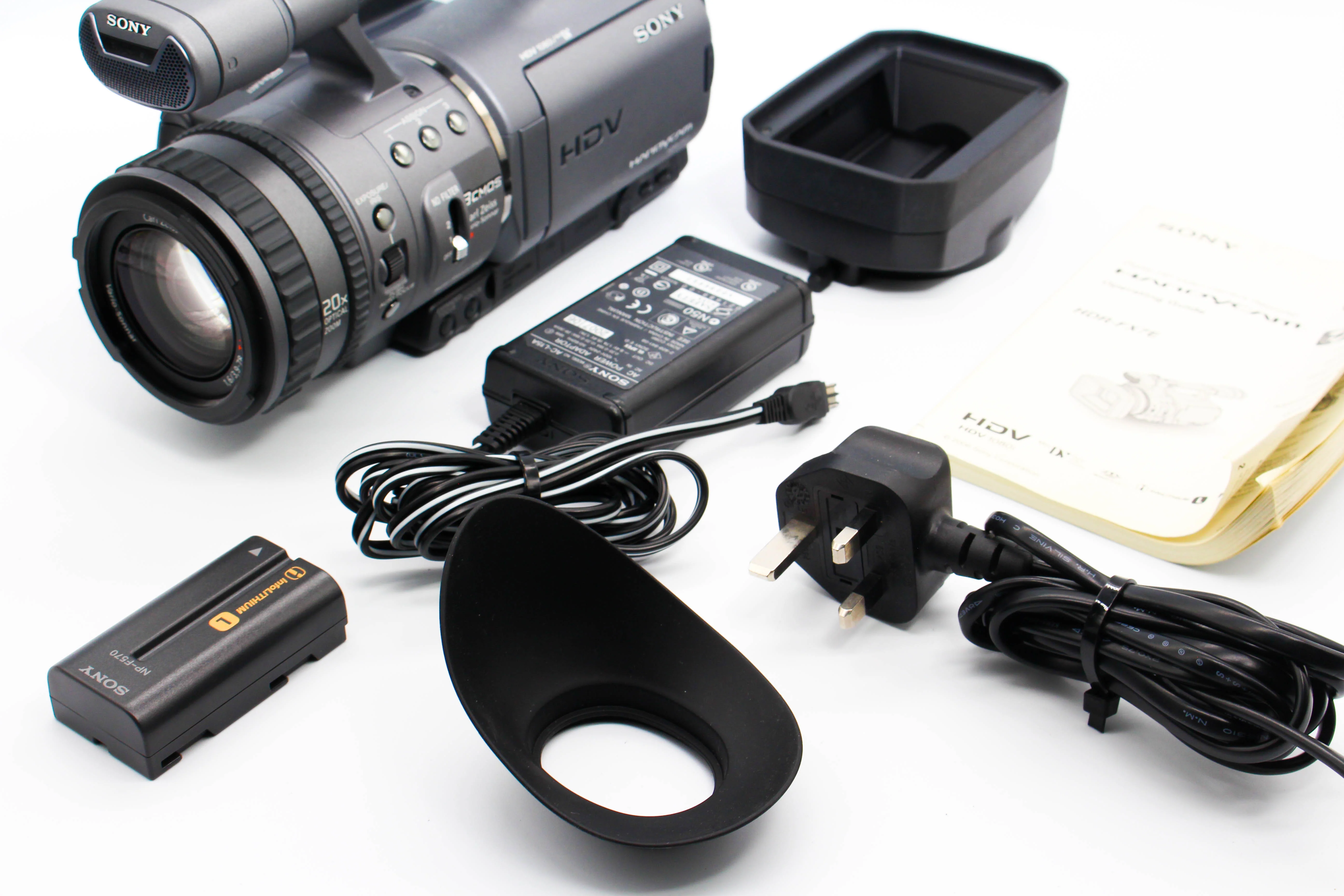 Sony HDR-FX7E MiniDV Digital Video Handycam Camcorder Camera - Tested Bundle Excellent - Image 2