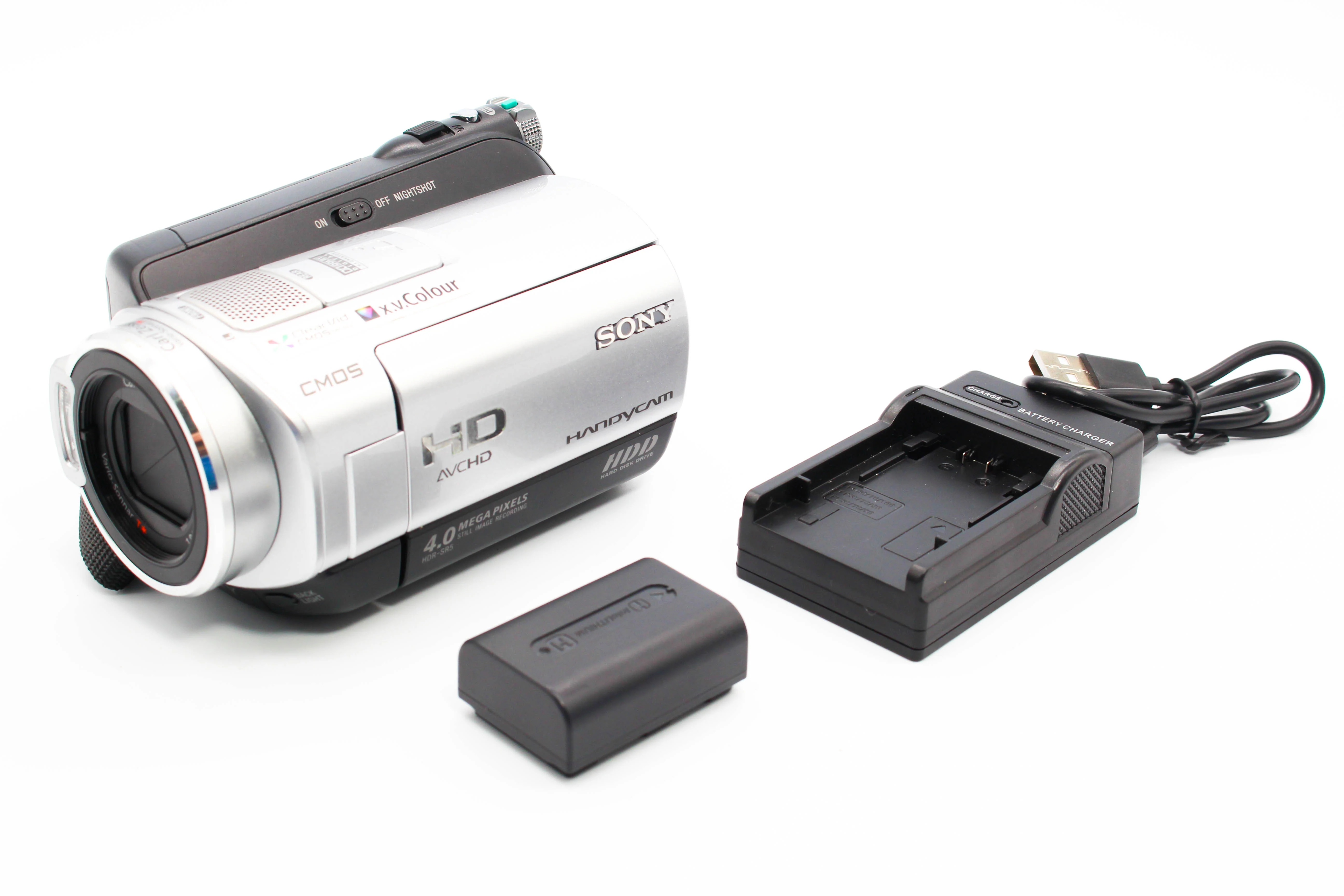Sony HDR-SR5E HD HDD Video Handycam Camcorder Camera - Tested Bundle Excellent - Image 2