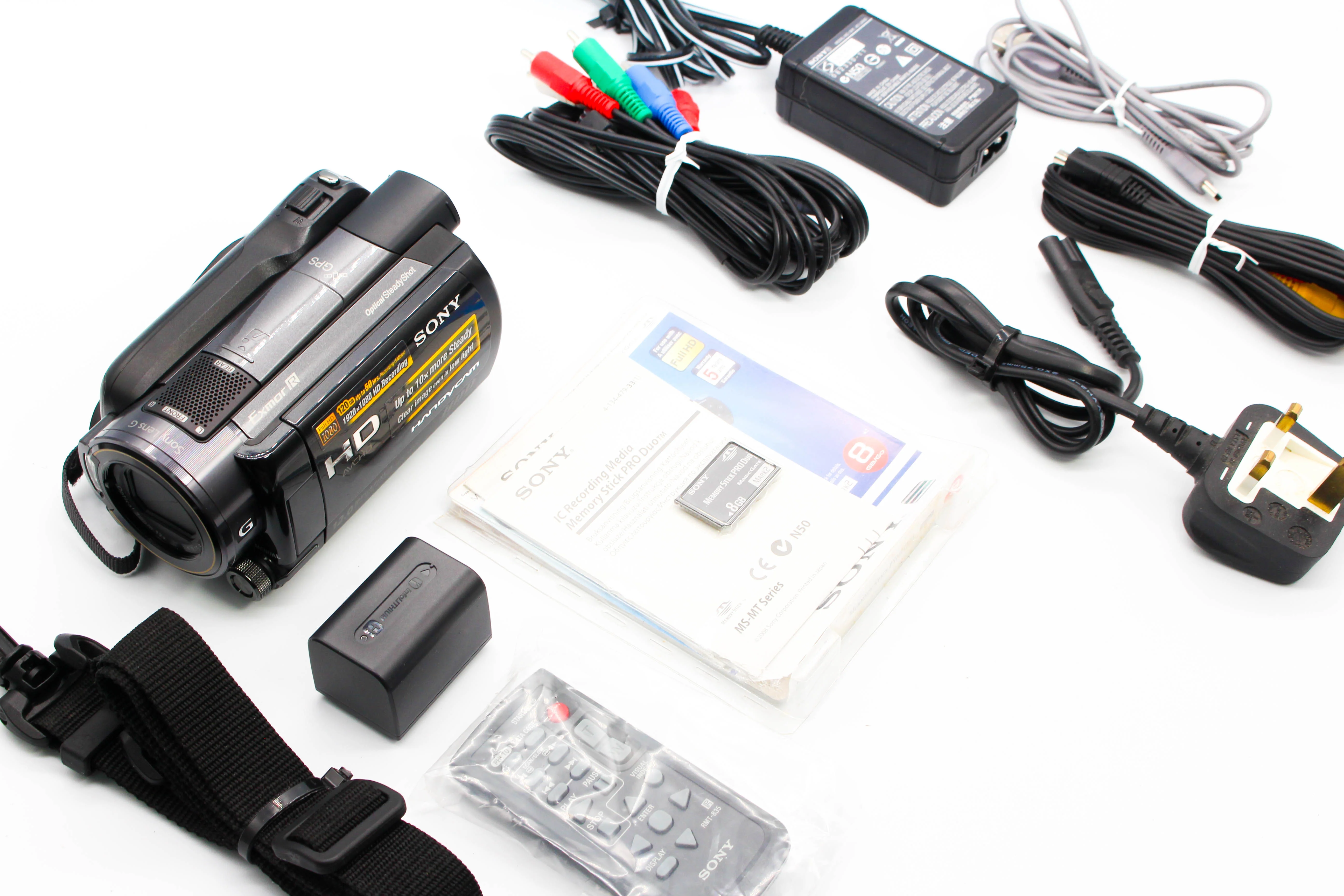 Sony HDR-XR500 HDD HD Digital Video Handycam Camcorder Camera - Tested Bundle Excellent - Image 2
