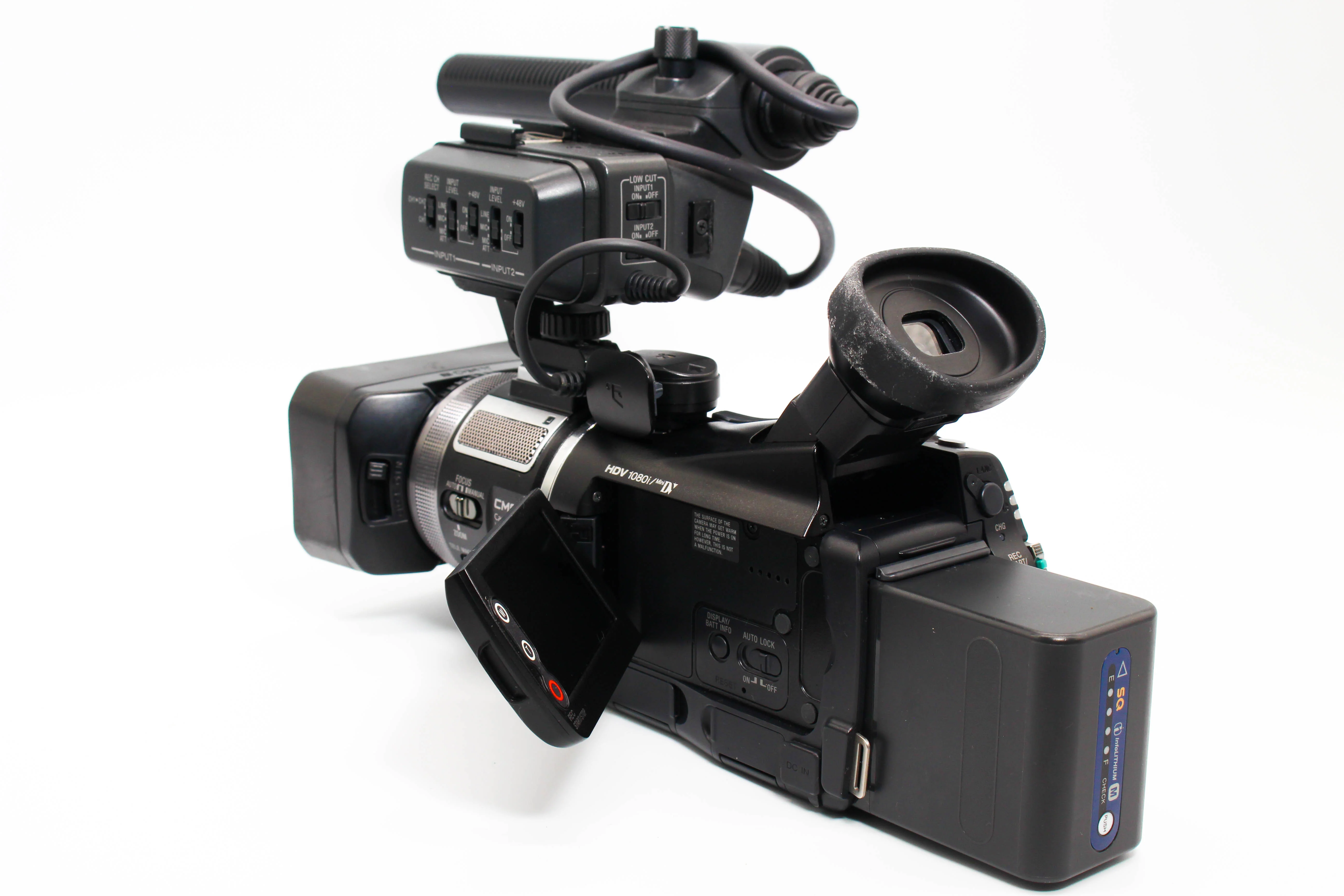Sony HVR-A1E MiniDV HD Digital Video Handycam Camcorder - Tested Huge Bundle Excellent - Image 6