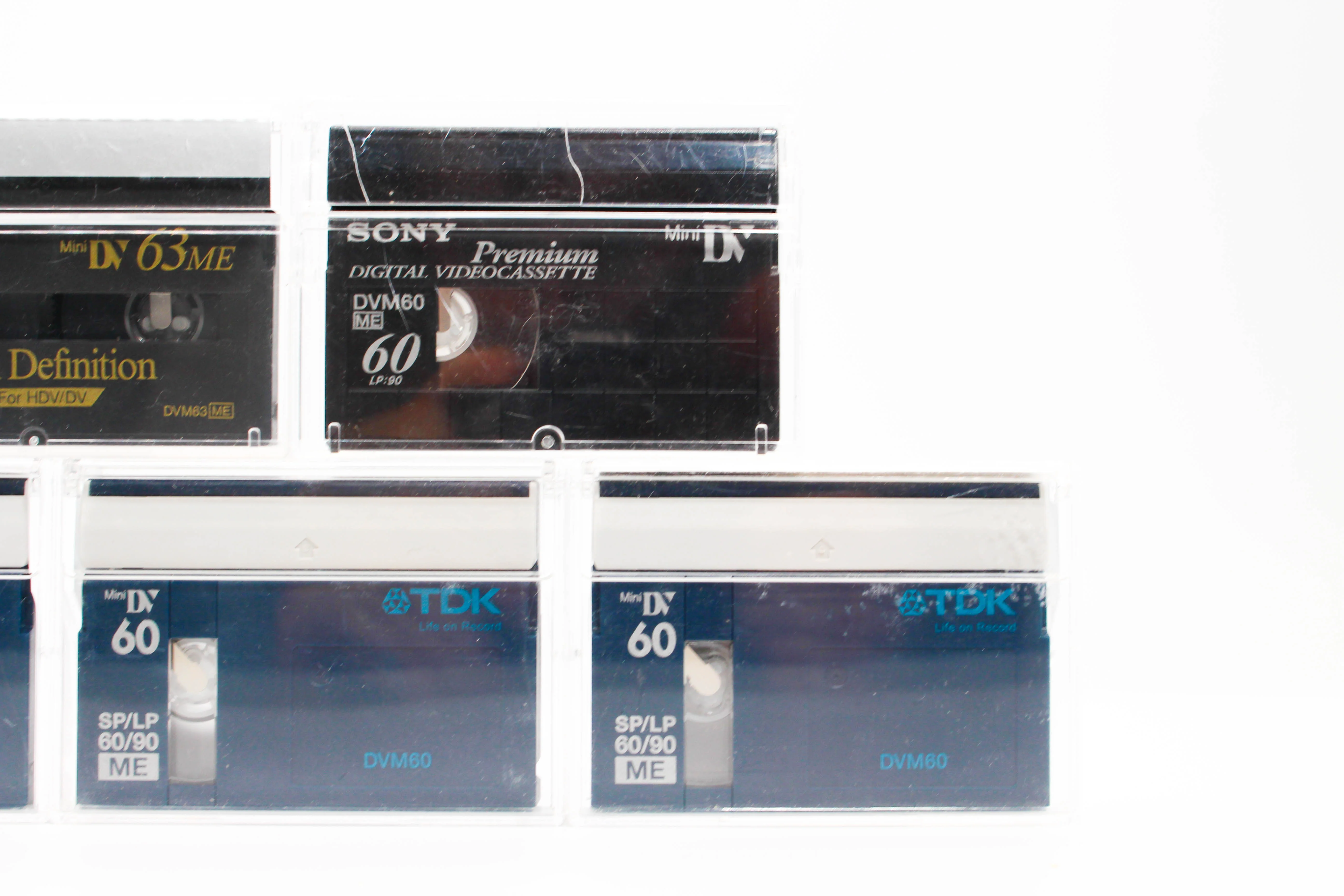 Sony JVC TDK MiniDV Professional Digital Video Cassette Tape Mixed 5 Pack - Tested Used - Image 4