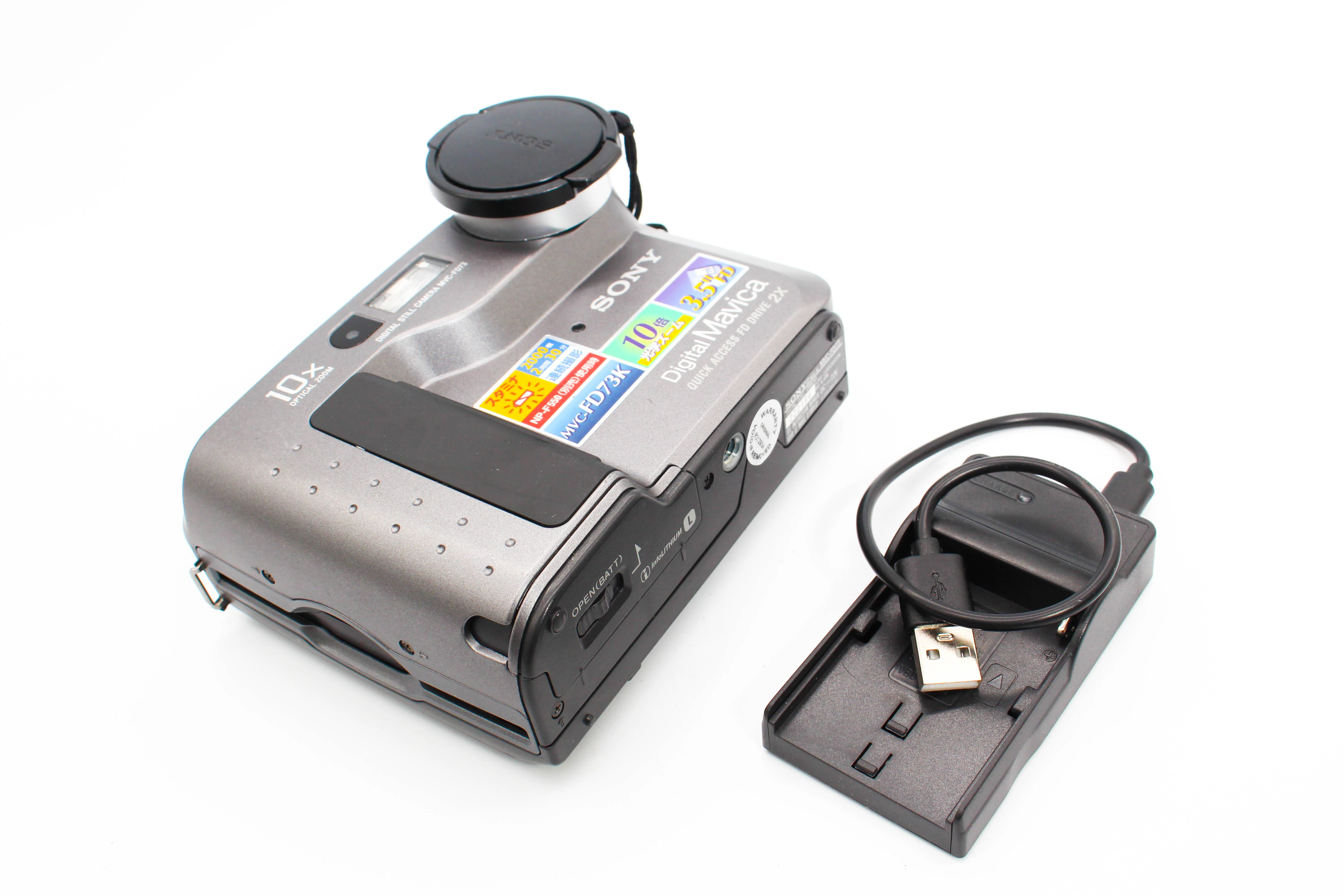 Sony MVC-FD73 Digital Mavica Floppy Disk Photo Handycam Camcorder Camera - Tested Bundle - Image 2
