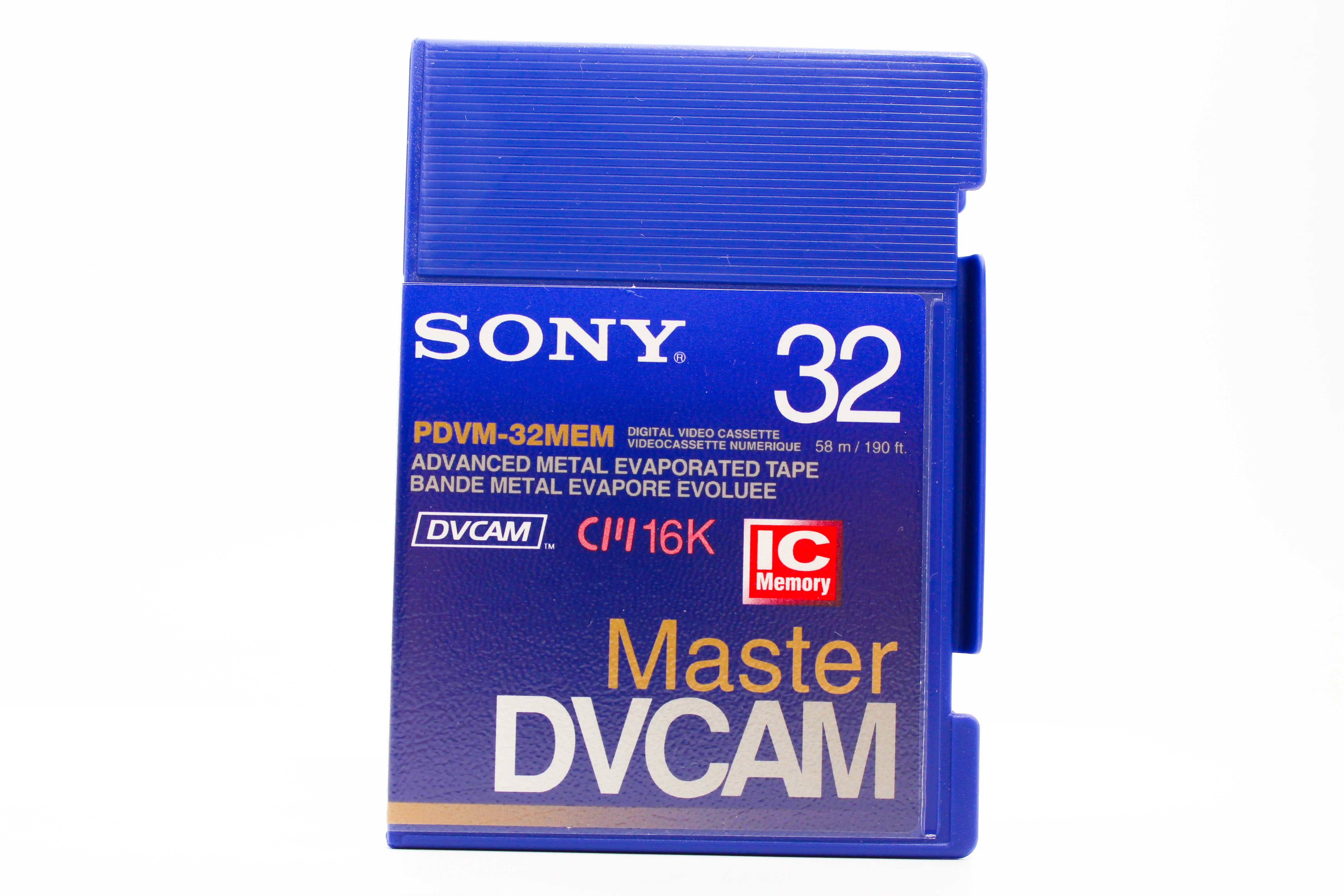 Sony PDVM-32MEM Mini DVCAM Professional Digital Video Cassette Tape - Brand New - Image 3