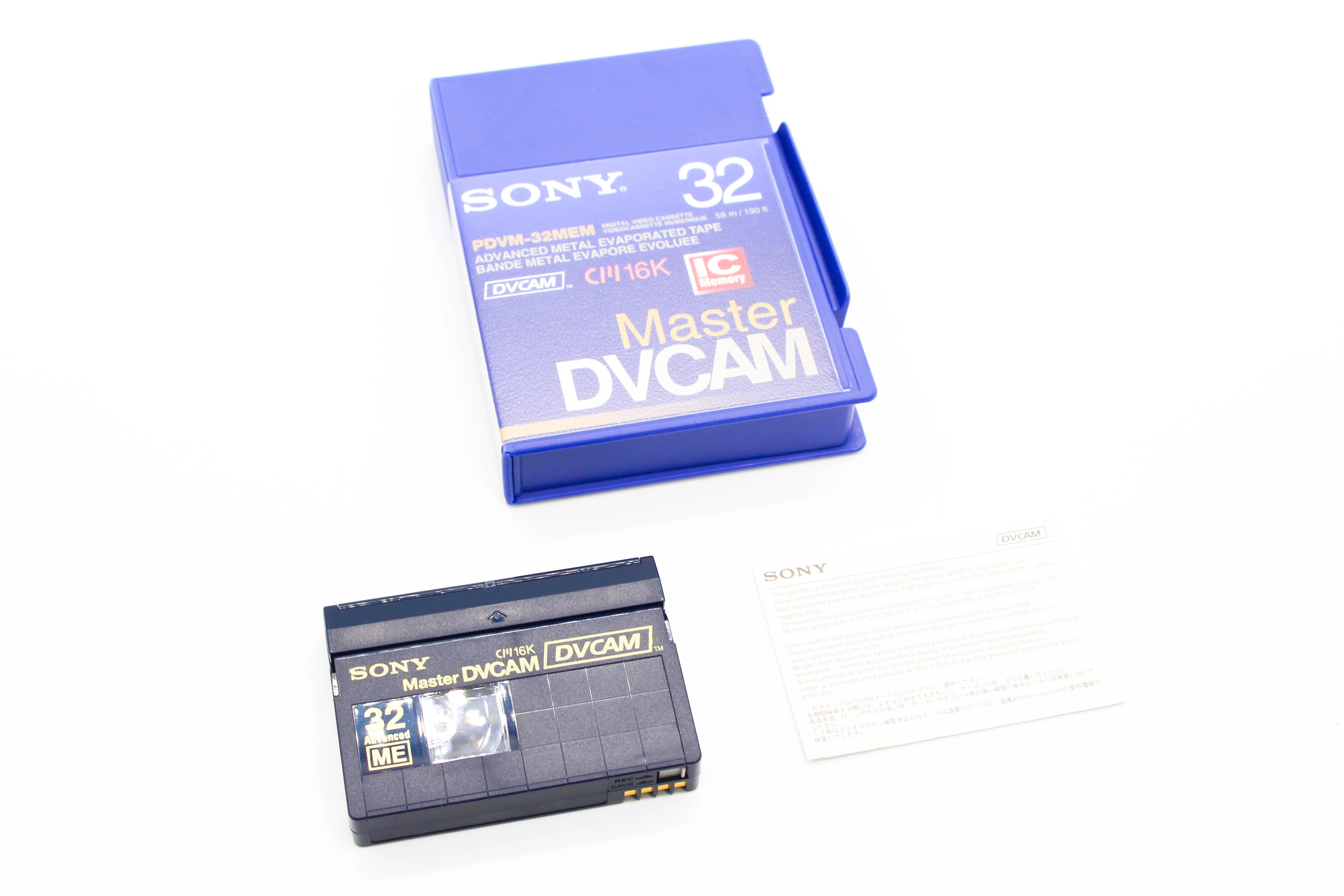 Sony PDVM-32MEM Mini DVCAM Professional Digital Video Cassette Tape - Brand New - Image 7