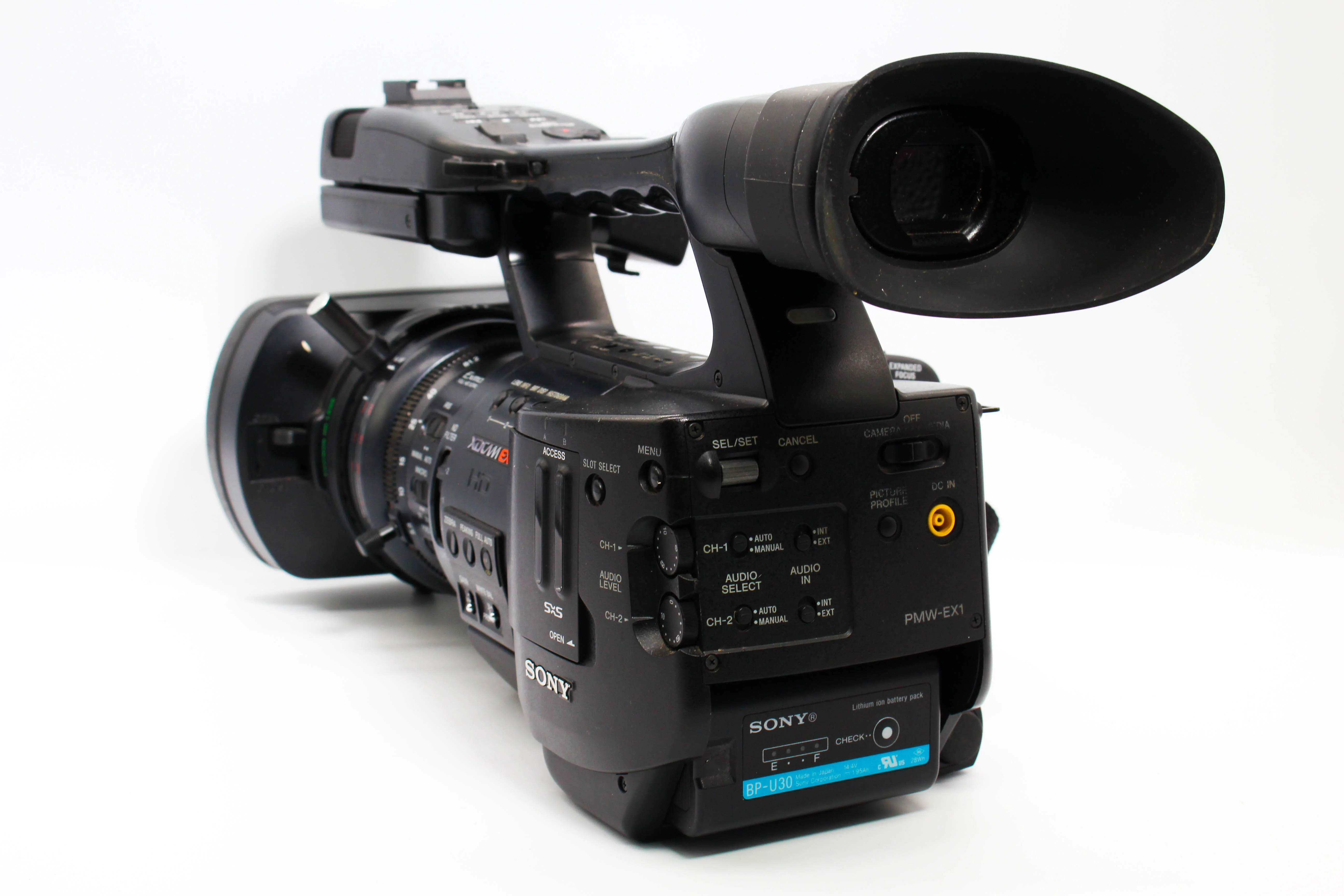 Sony PMW-EX1 SxS Card HD Digital Video Camcorder Camera - Tested Bundle Good - Image 5