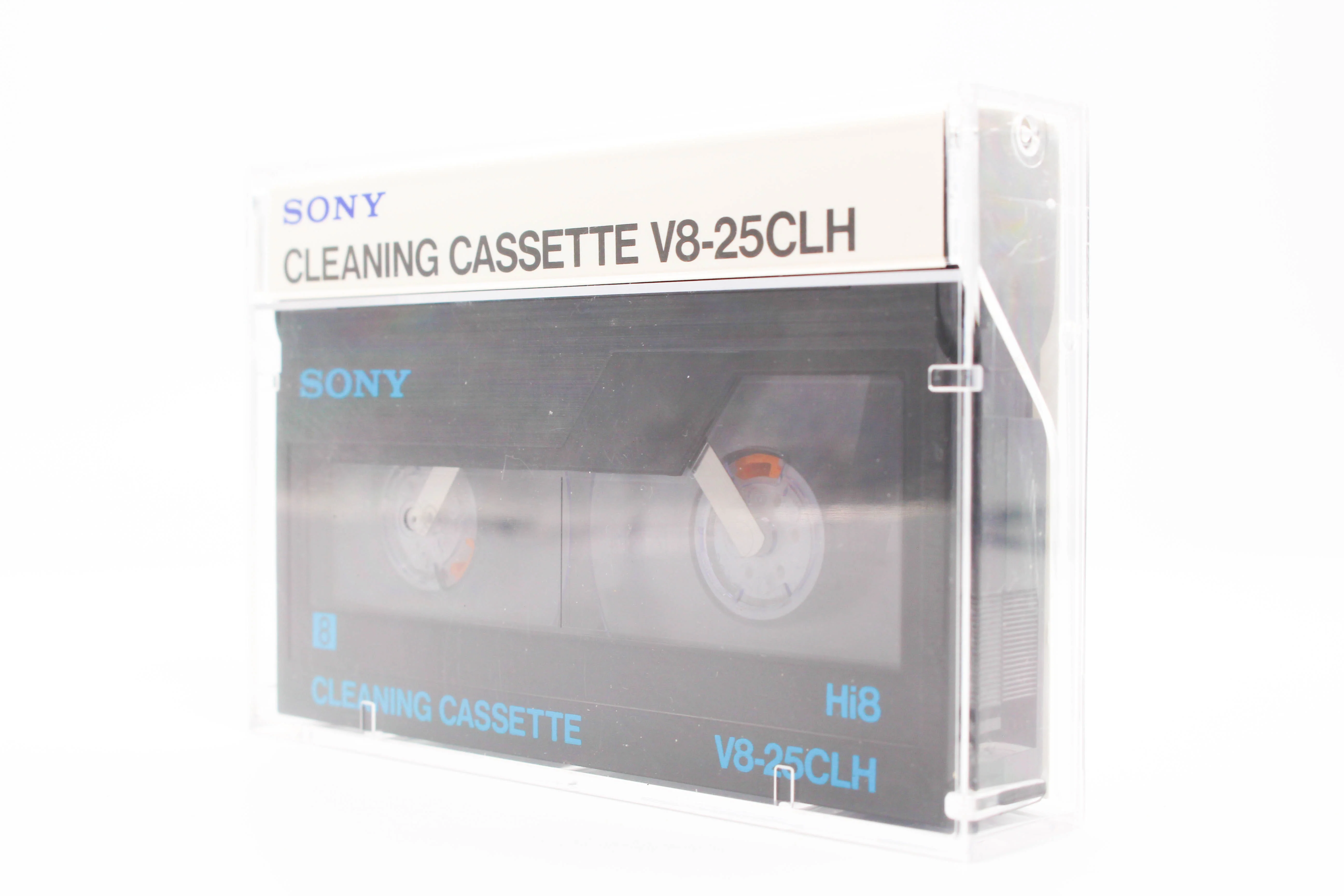Sony V8-25CLH Digital8 Hi8 Video8 8mm Cleaning Cassette Head Cleaner Tape - Tested Excellent - Image 3
