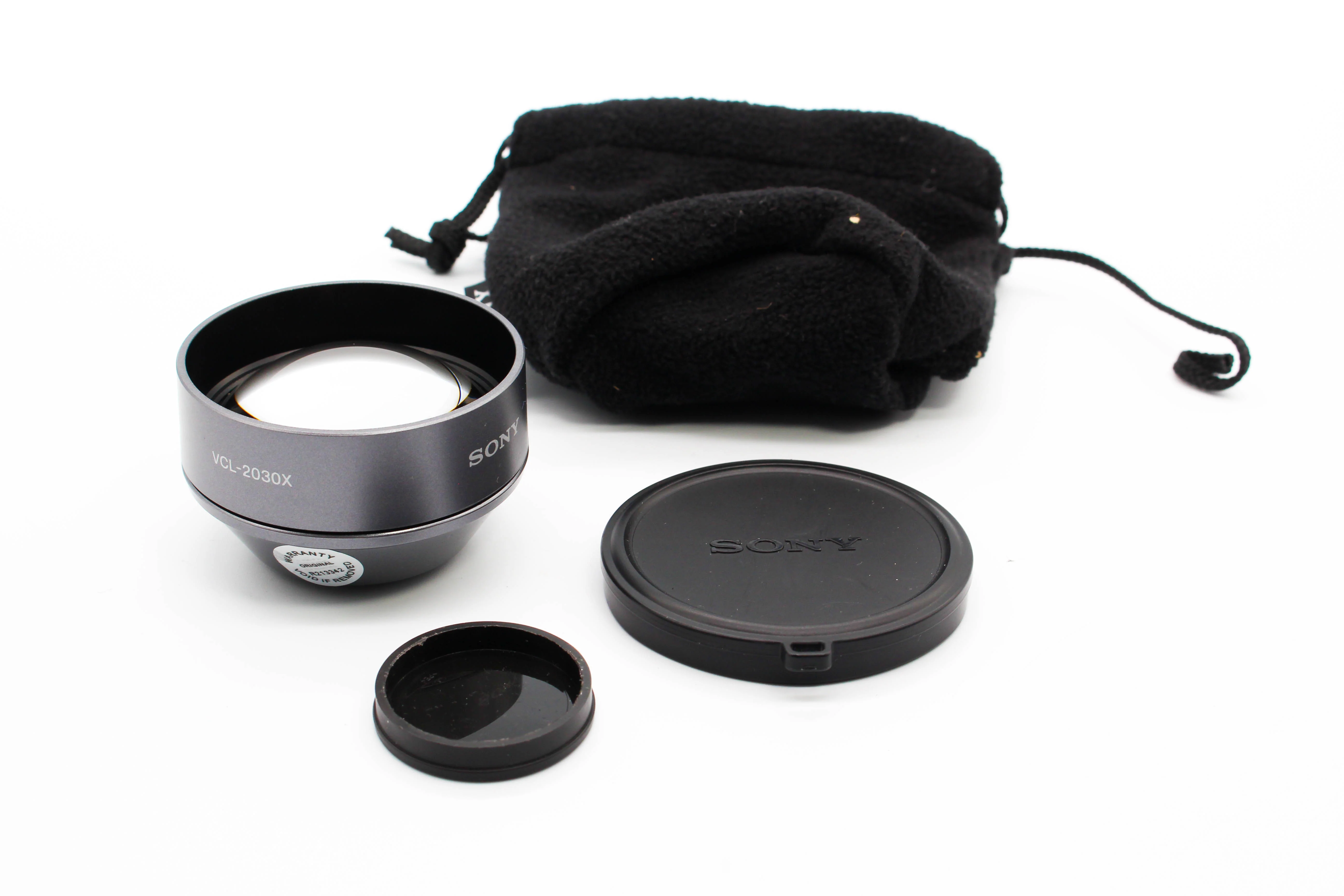 Sony VCL-2030X 2.0X 30mm Tele Conversion Lens For Camcorders Camera - Tested Excellent - Image 2
