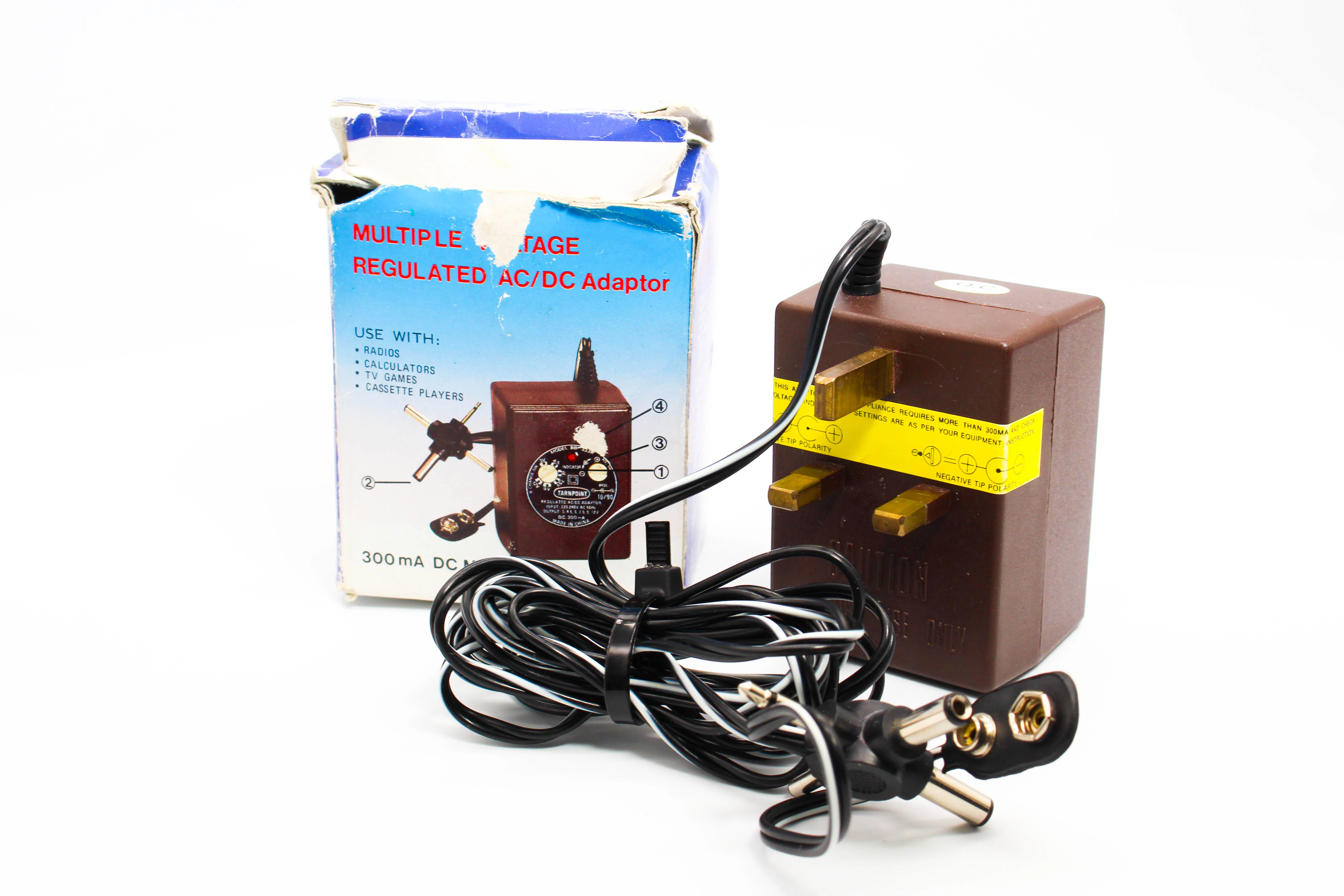 Tarnpoint Deluxe Regulated Voltage AC-DC Adaptor Battery Eliminator BB-333R - Tested - Image 2