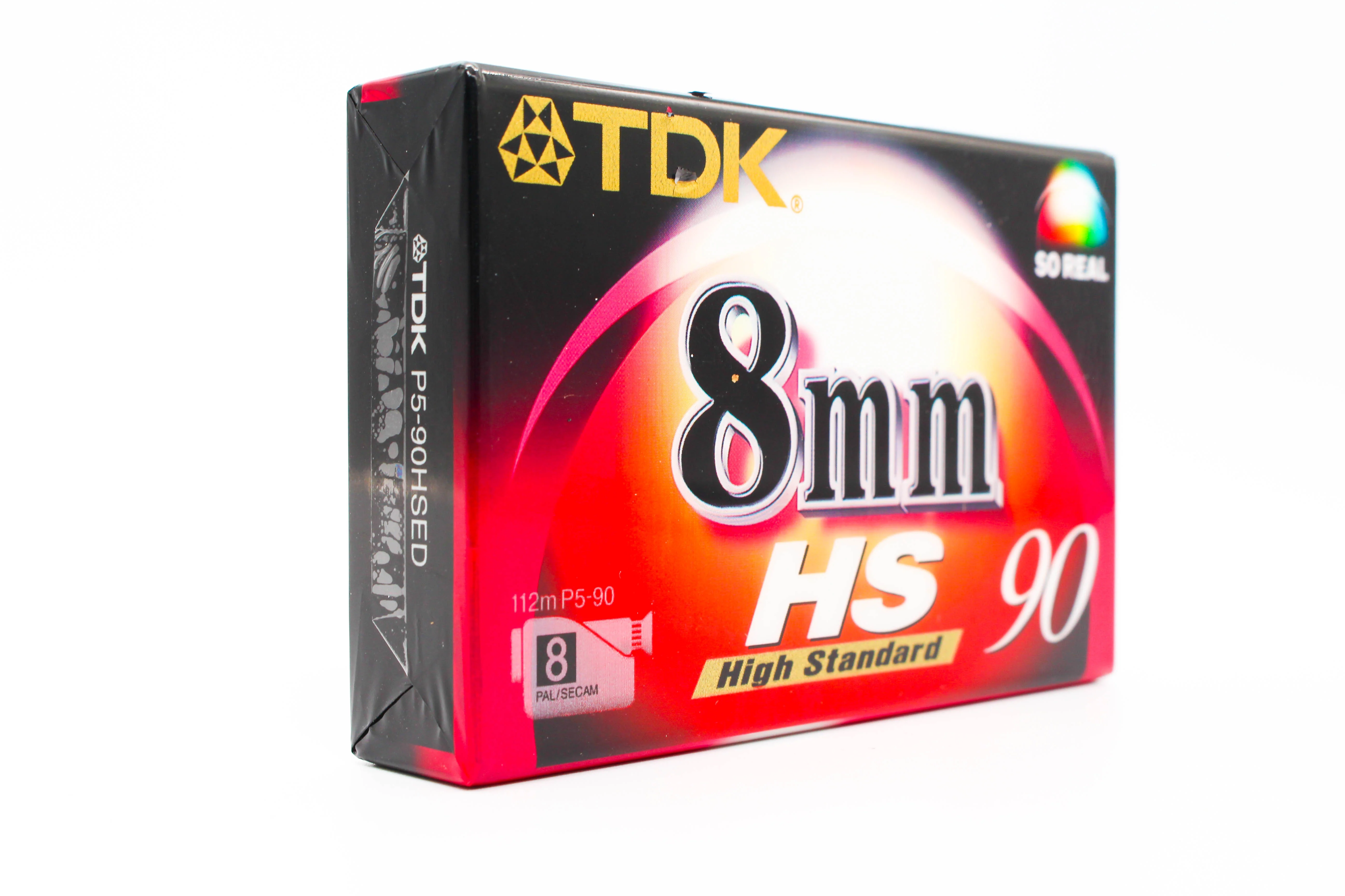 TDK P5-90HSED Video 8mm 90 Minute Digital Video Cassette Tape - Brand New - Image 4