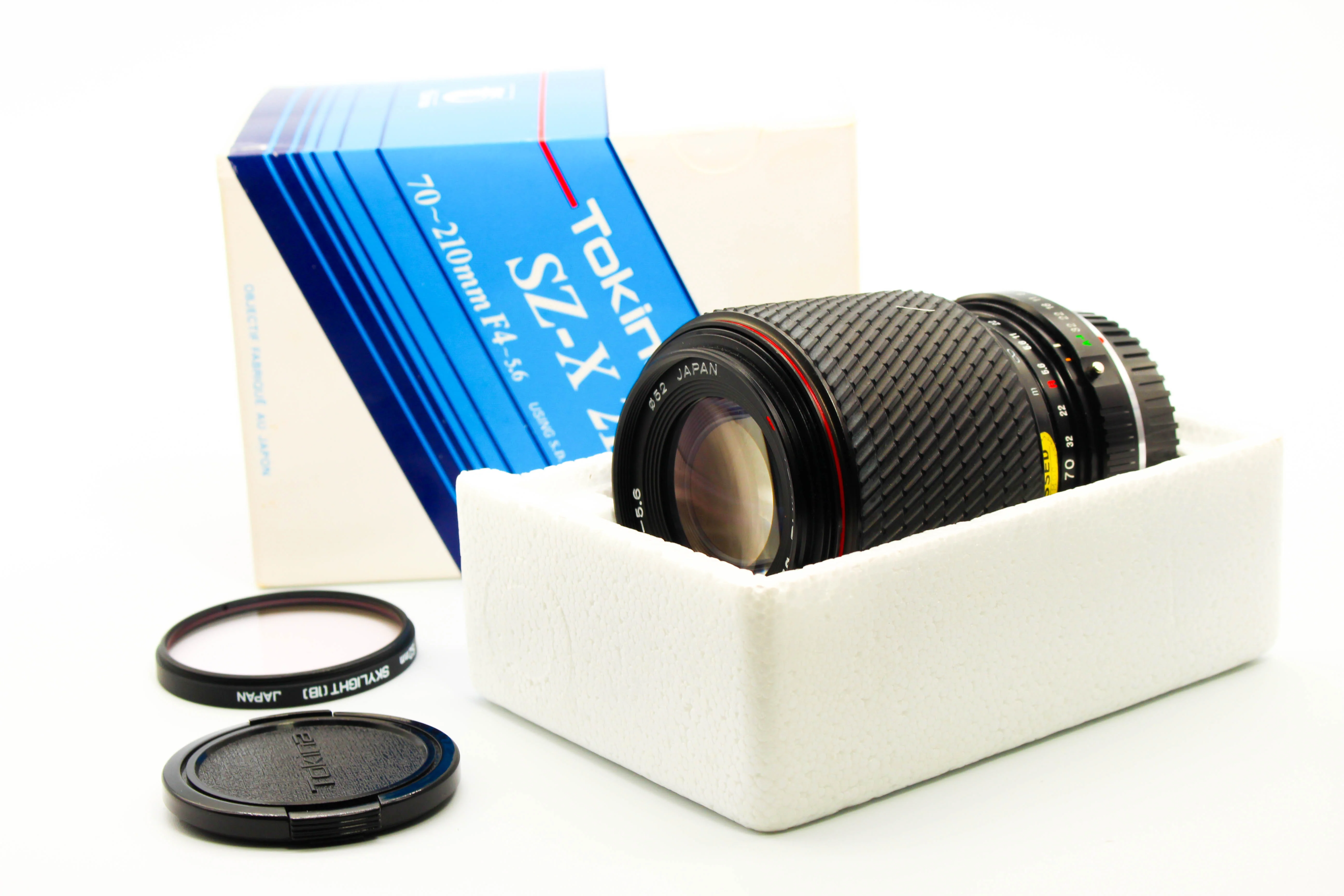 Tokina SZ-X 210 70-210mm f/4-5.6 Telephoto Lens for Vintage Pentax Film Cameras 52mm Filter- Tested Excellent - Image 2