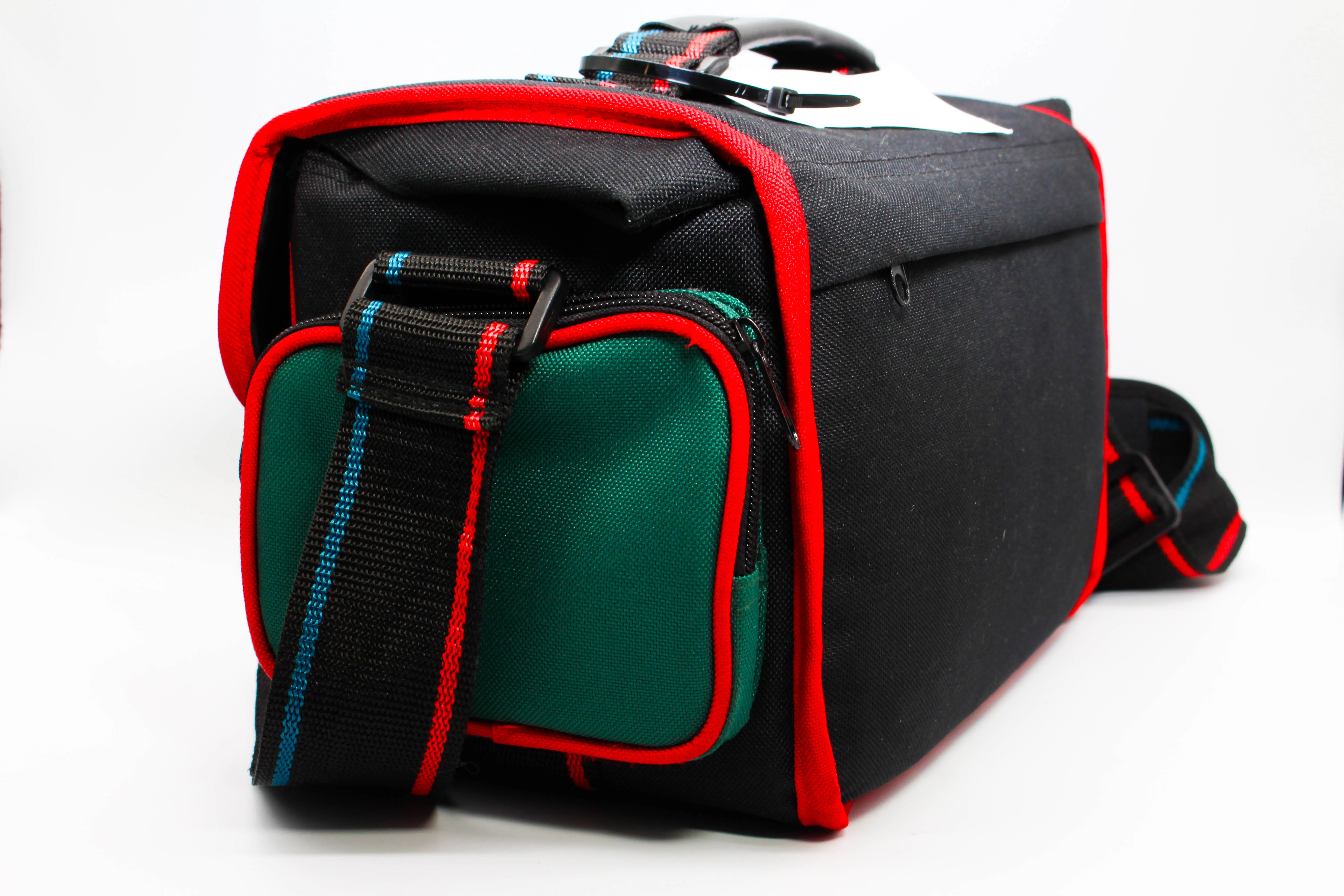 Unique Red and Green Camera Bag Case For Camera Camcorder Drone Medium Sized - Excellent - Image 6