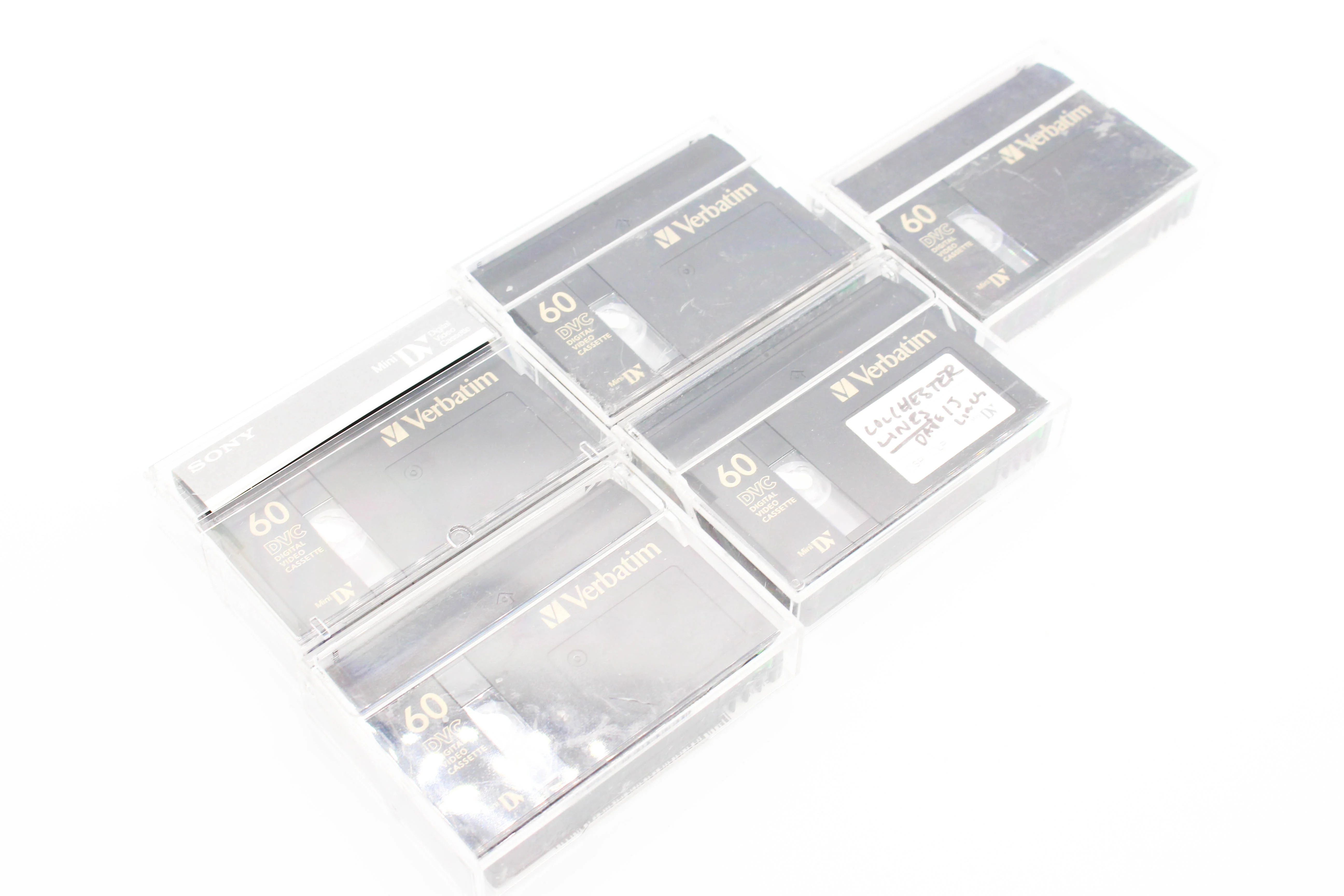 Verbatim MiniDV Professional Digital Video Cassette Tape 5 Pack - Tested Used - Image 2
