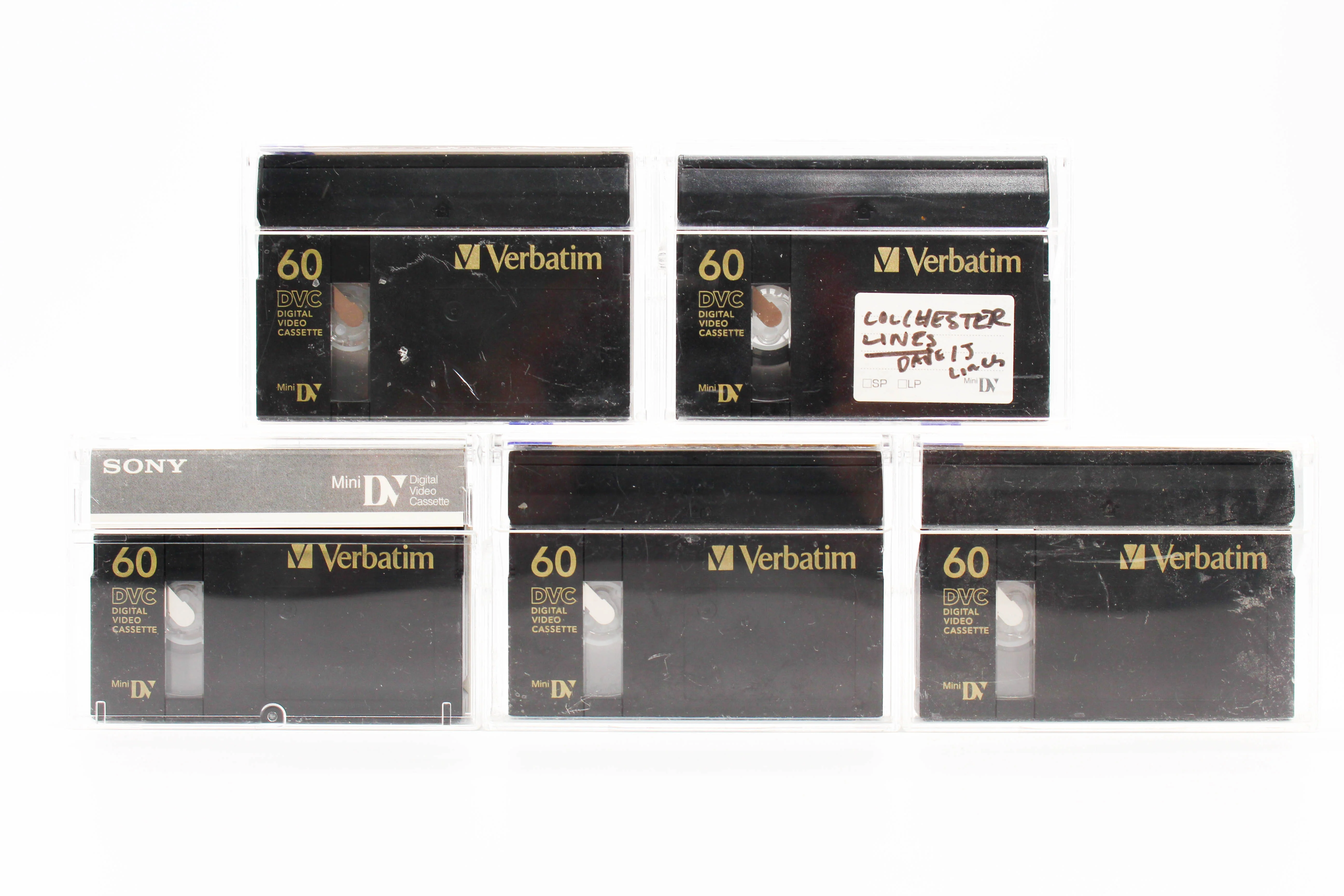 Verbatim MiniDV Professional Digital Video Cassette Tape 5 Pack - Tested Used - Image 3