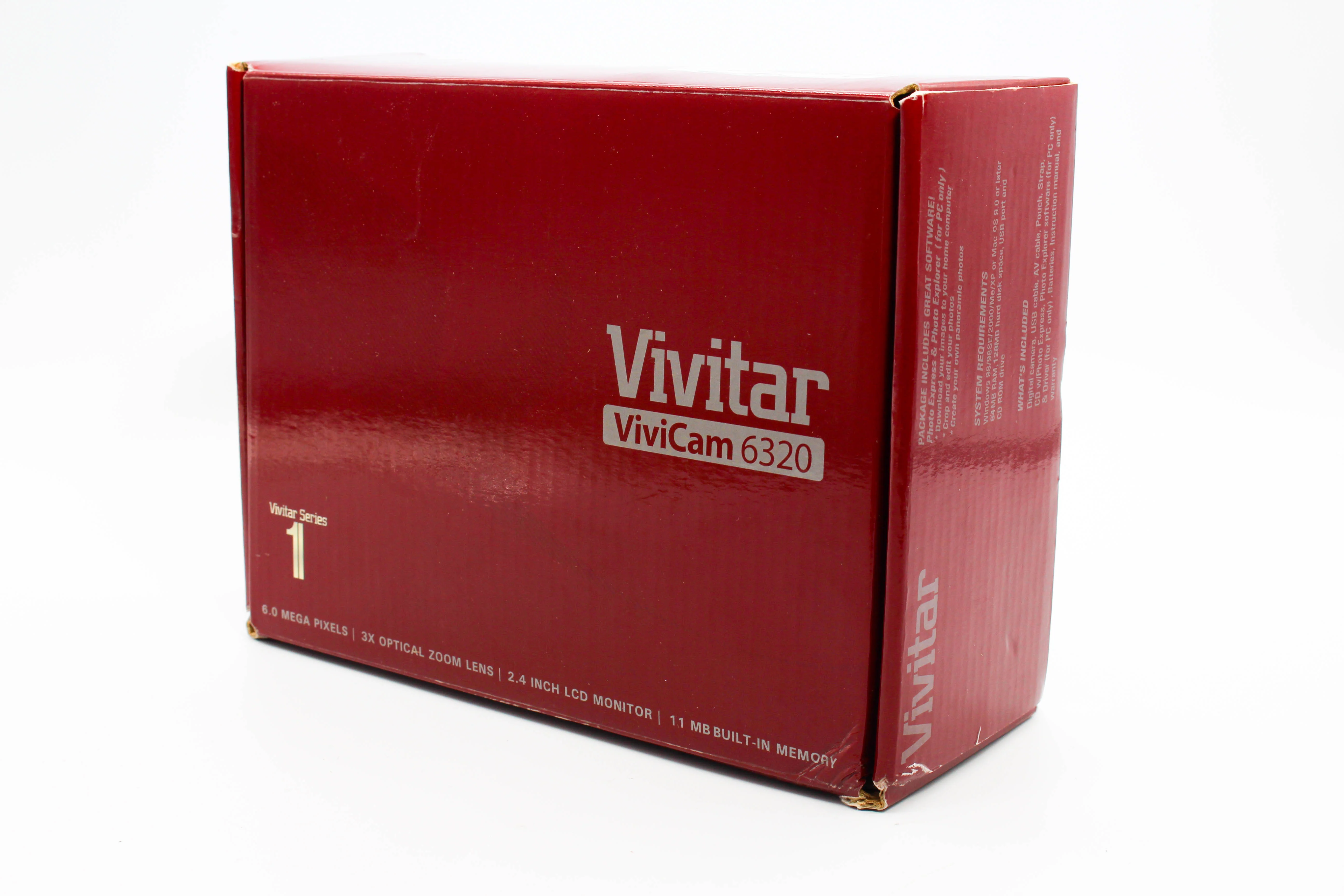 Vivitar Vivicam 6320 Digital Photo Video Retro Camera Digicam - Tested Bundle Excellent - Image 3