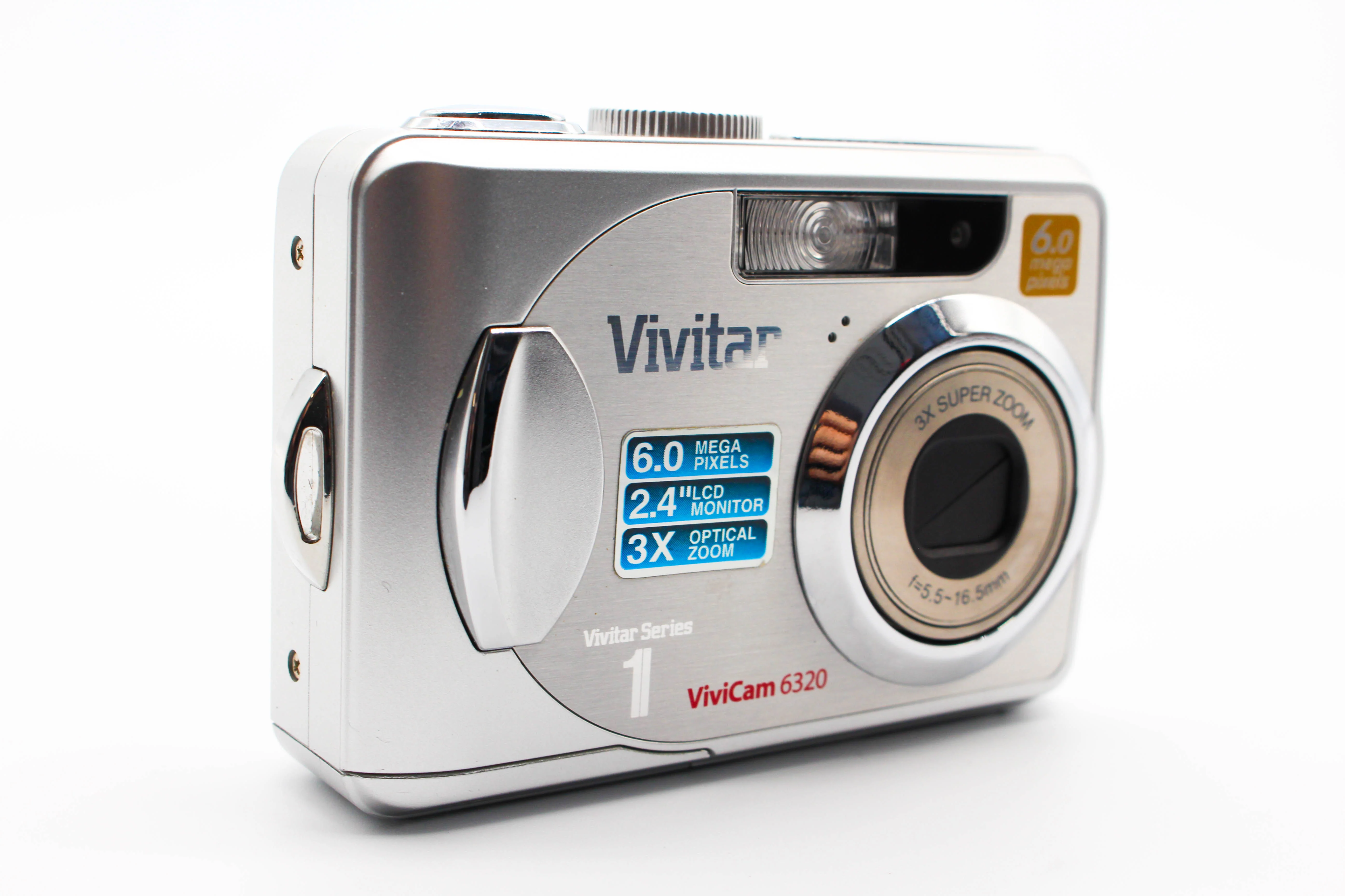 Vivitar Vivicam 6320 Digital Photo Video Retro Camera Digicam - Tested Bundle Excellent - Image 4