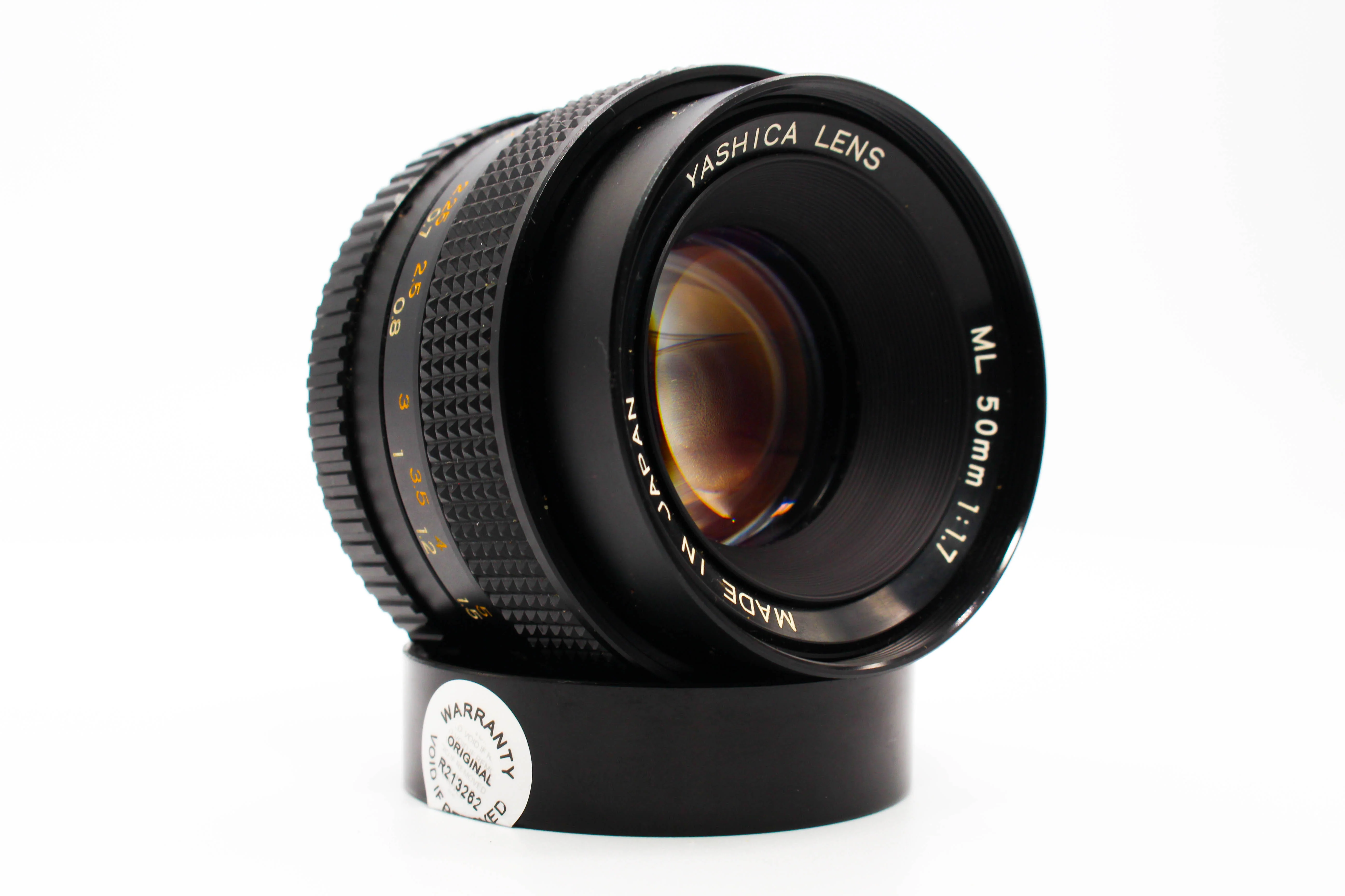 Yashica 50mm 1:1.7 F1.7 ML Manual Focus Prime Lens - Tested Good - Image 3