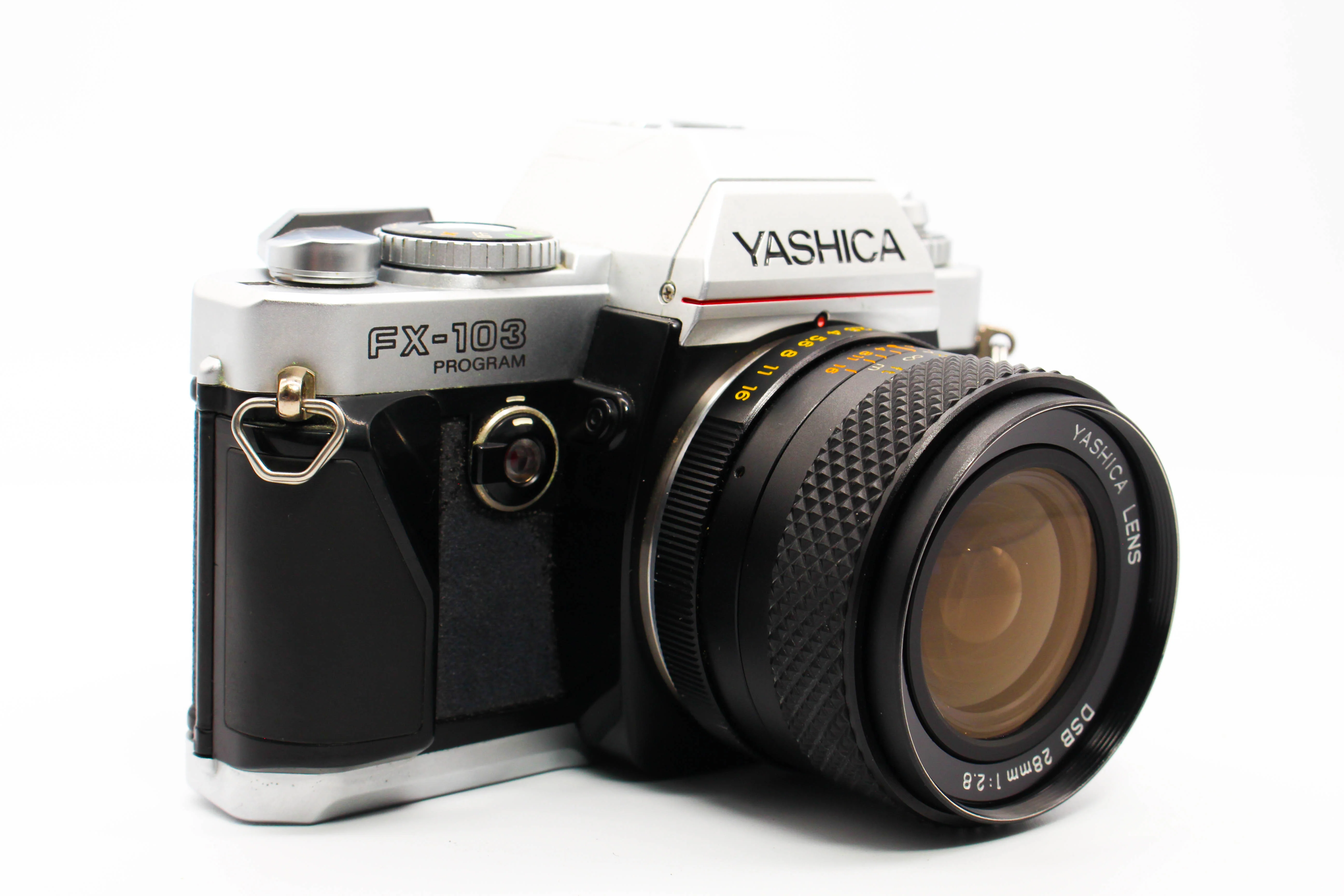 Yashica FX-103 Program 35mm Film Photo Camera With Yashica 28mm f/2.8 Lens - Tested Excellent - Image 4