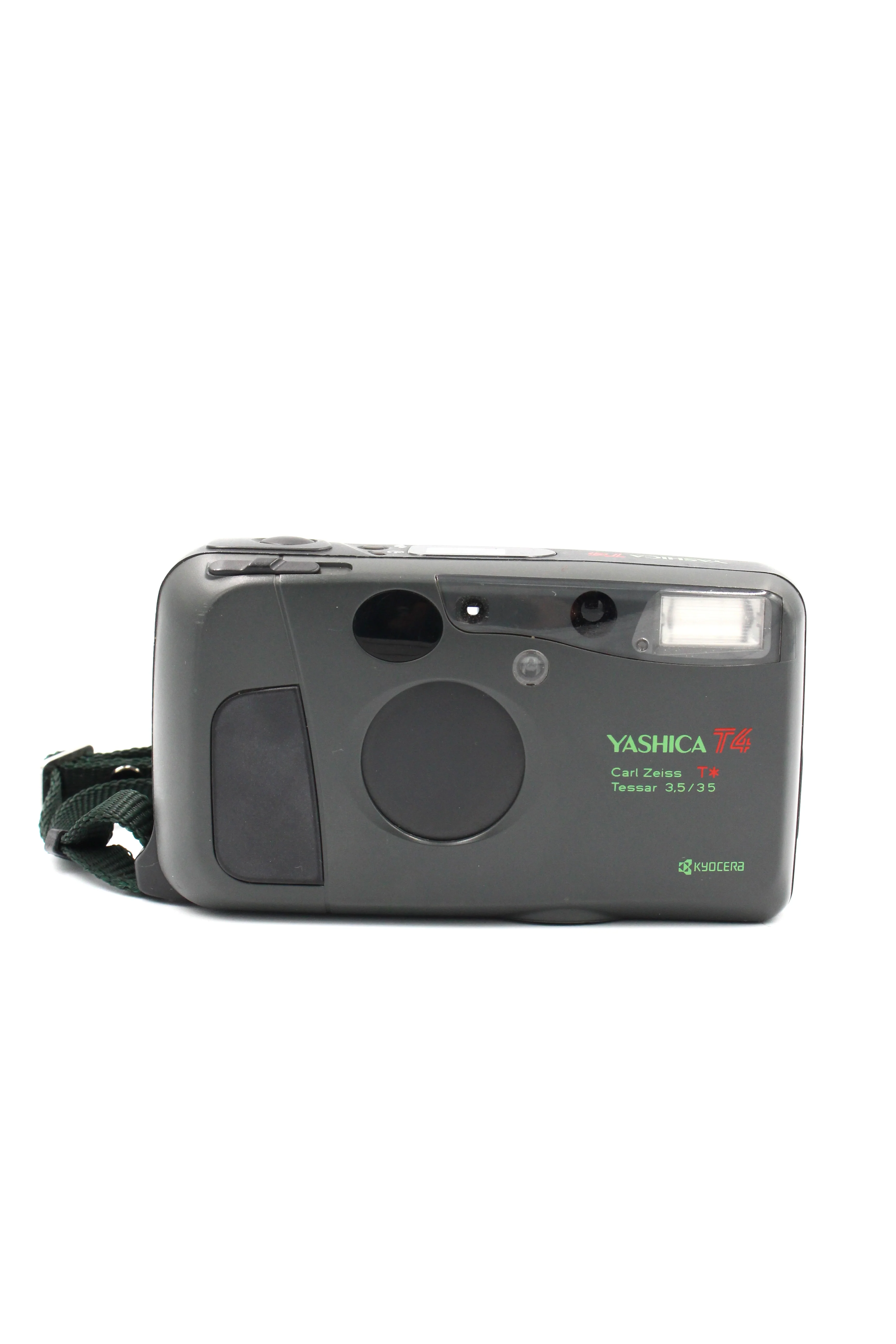 Yashica T4 35mm Compact Film Camera Rare Safari Edition (For Parts) - Image 5